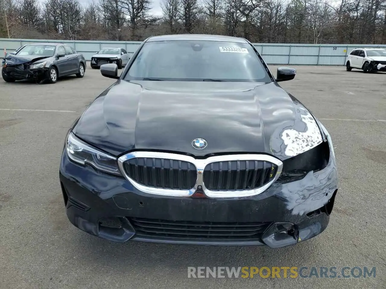 5 Photograph of a damaged car WBA5R7C52KFH31007 BMW 3 SERIES 2019