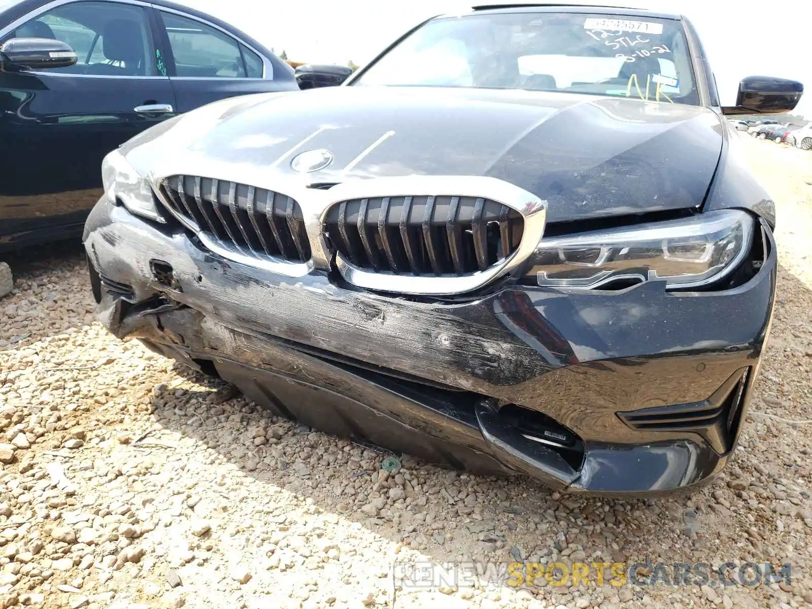 9 Photograph of a damaged car WBA5R7C53KAJ78880 BMW 3 SERIES 2019