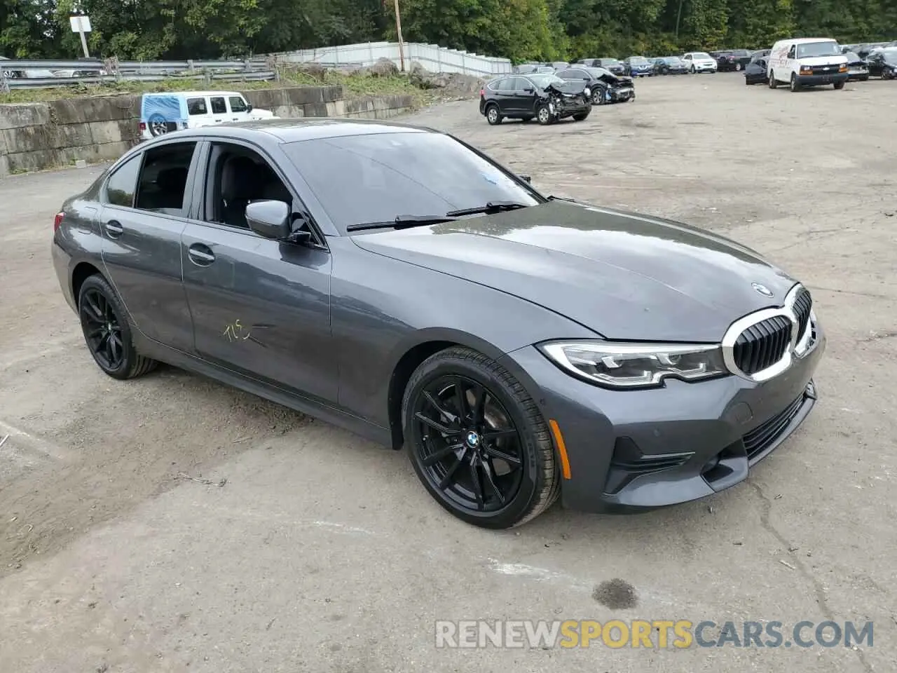 4 Photograph of a damaged car WBA5R7C53KAJ78913 BMW 3 SERIES 2019