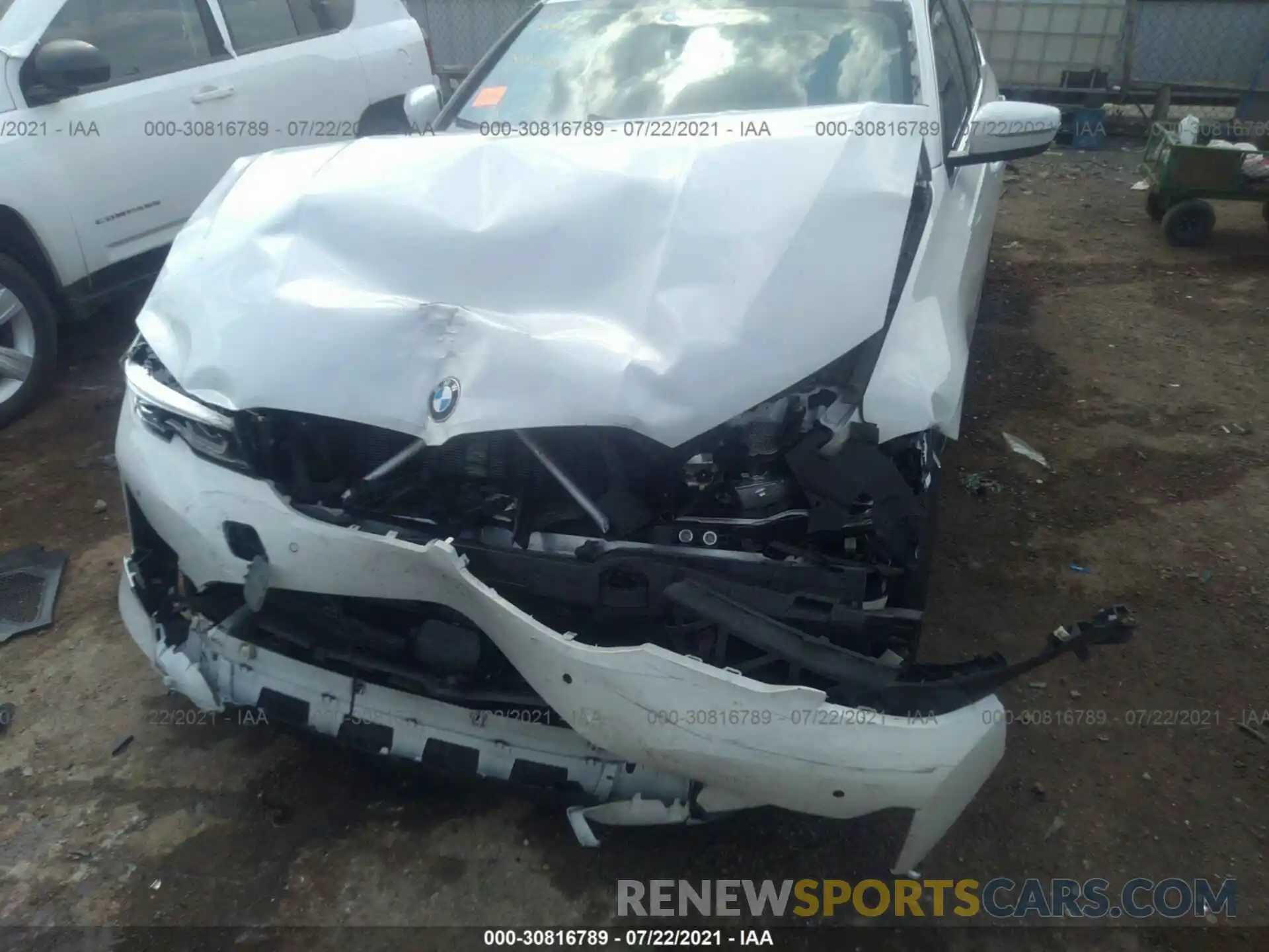 6 Photograph of a damaged car WBA5R7C53KAJ81018 BMW 3 SERIES 2019