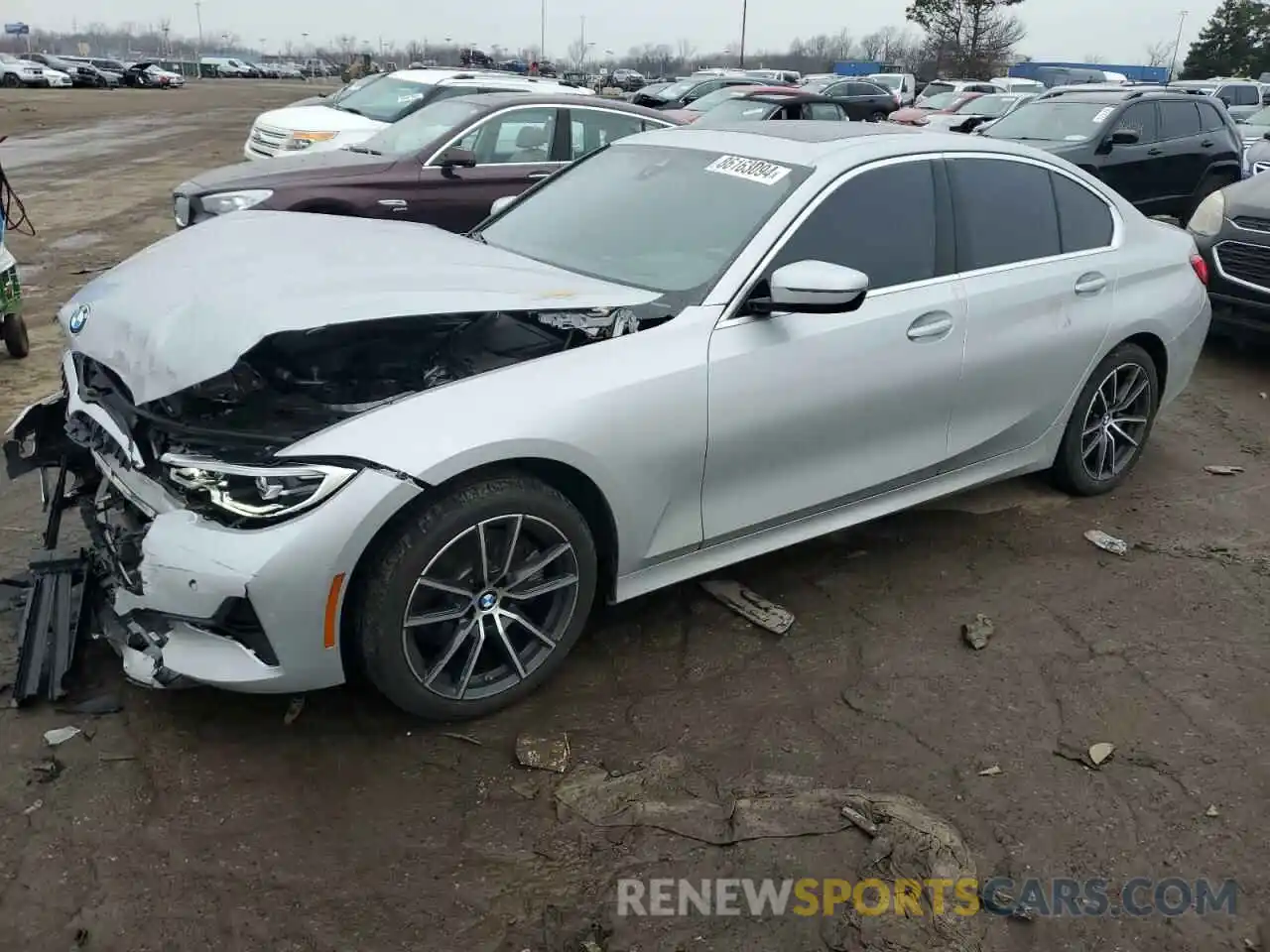 1 Photograph of a damaged car WBA5R7C53KFH15074 BMW 3 SERIES 2019