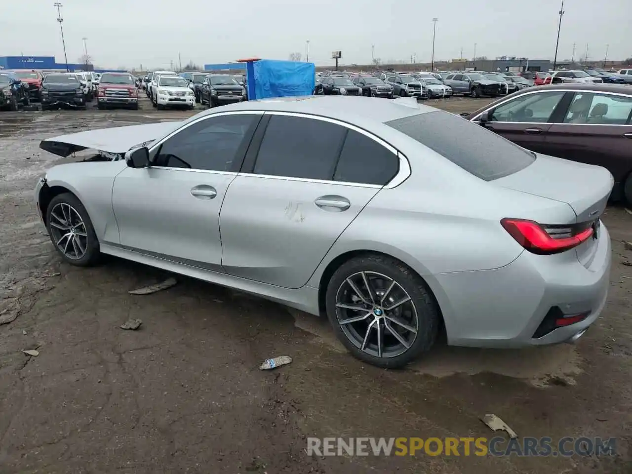 2 Photograph of a damaged car WBA5R7C53KFH15074 BMW 3 SERIES 2019