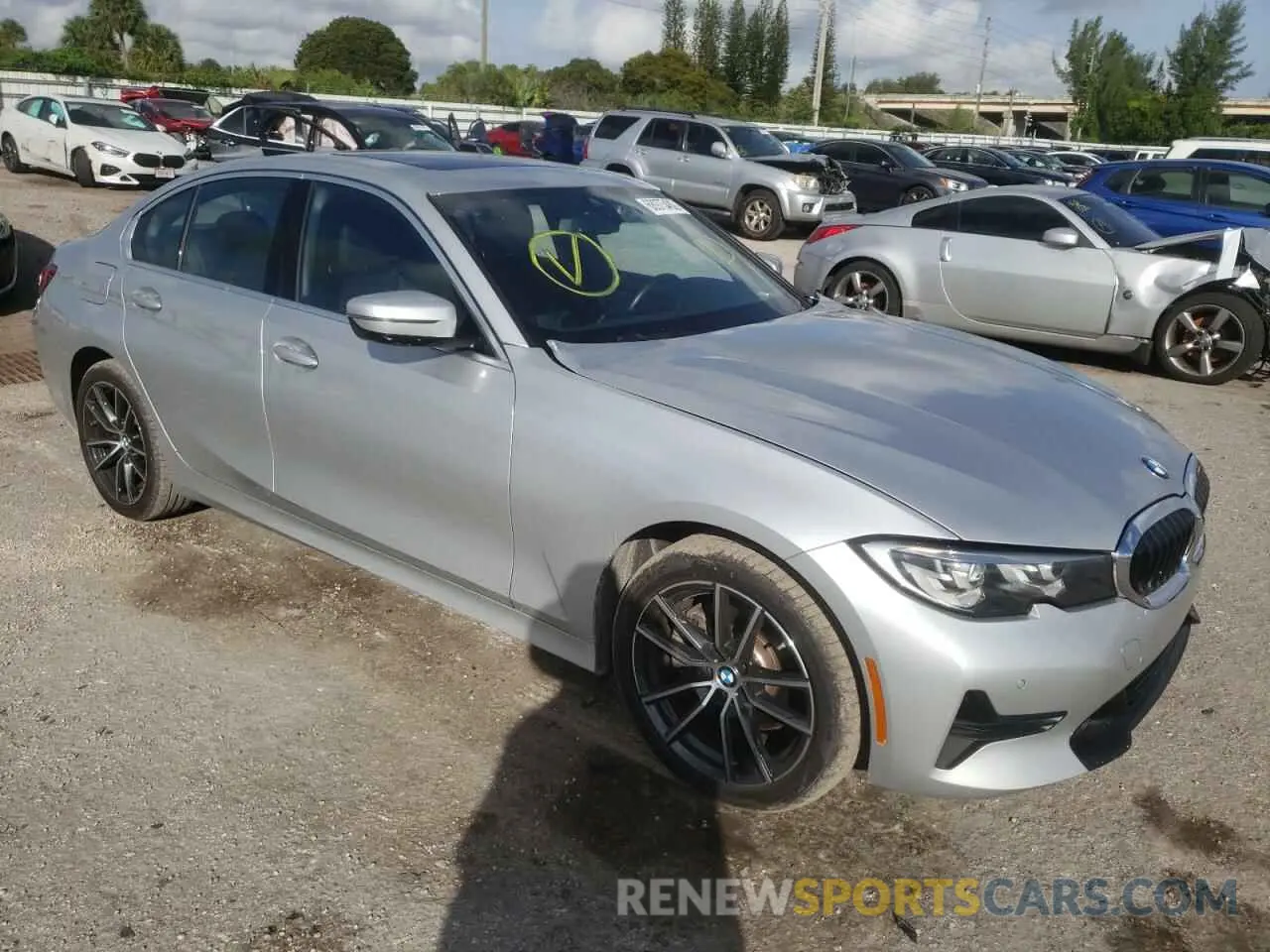4 Photograph of a damaged car WBA5R7C53KFH23045 BMW 3 SERIES 2019
