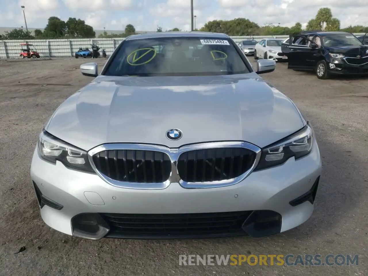 5 Photograph of a damaged car WBA5R7C53KFH23045 BMW 3 SERIES 2019