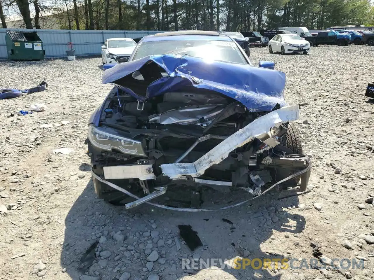 5 Photograph of a damaged car WBA5R7C54KAJ81903 BMW 3 SERIES 2019