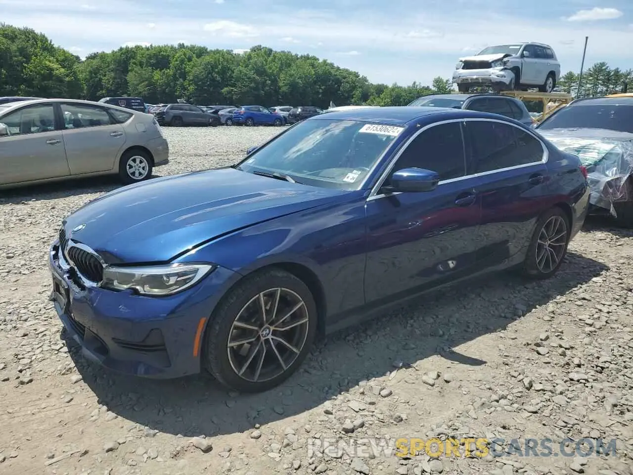 1 Photograph of a damaged car WBA5R7C54KAJ83795 BMW 3 SERIES 2019