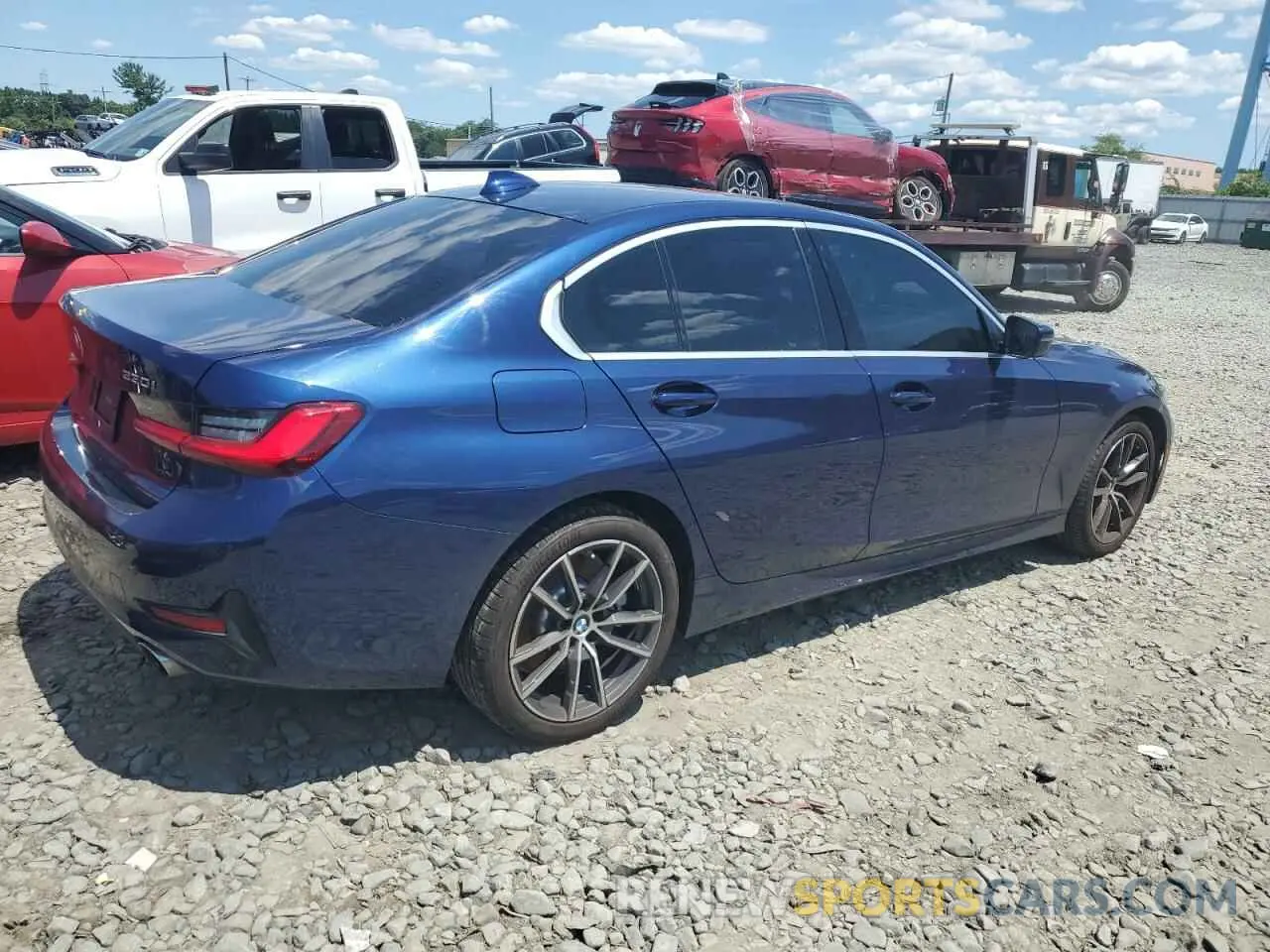 3 Photograph of a damaged car WBA5R7C54KAJ83795 BMW 3 SERIES 2019