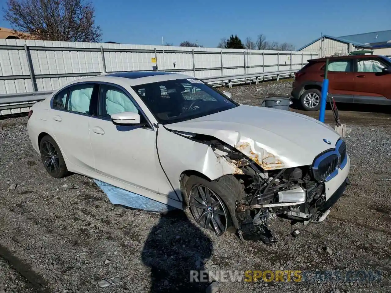 4 Photograph of a damaged car WBA5R7C54KAJ84056 BMW 3 SERIES 2019