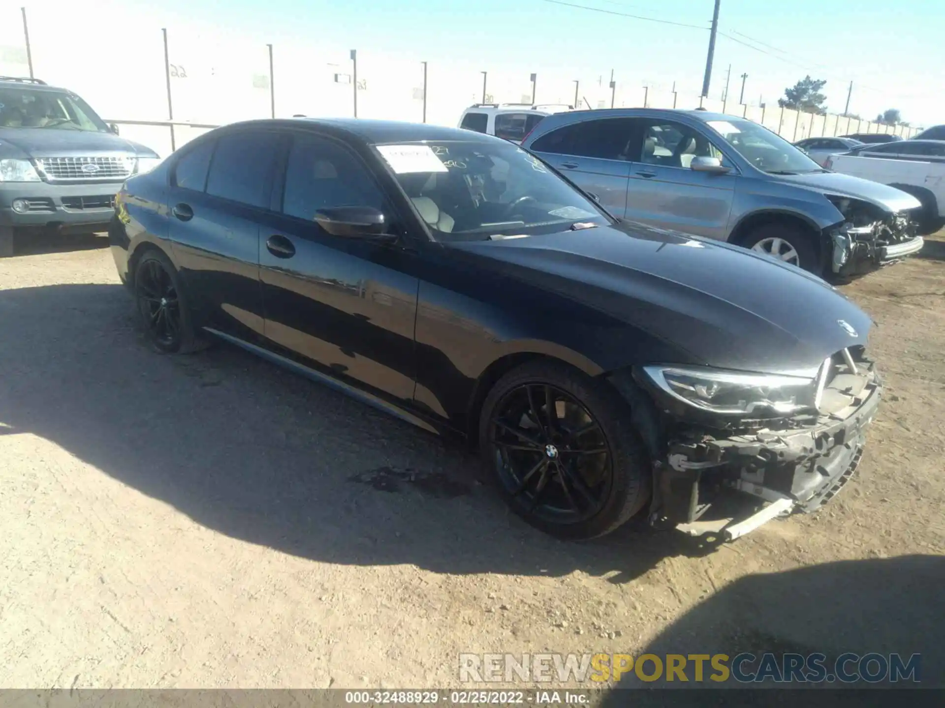 1 Photograph of a damaged car WBA5R7C54KAJ84350 BMW 3 SERIES 2019