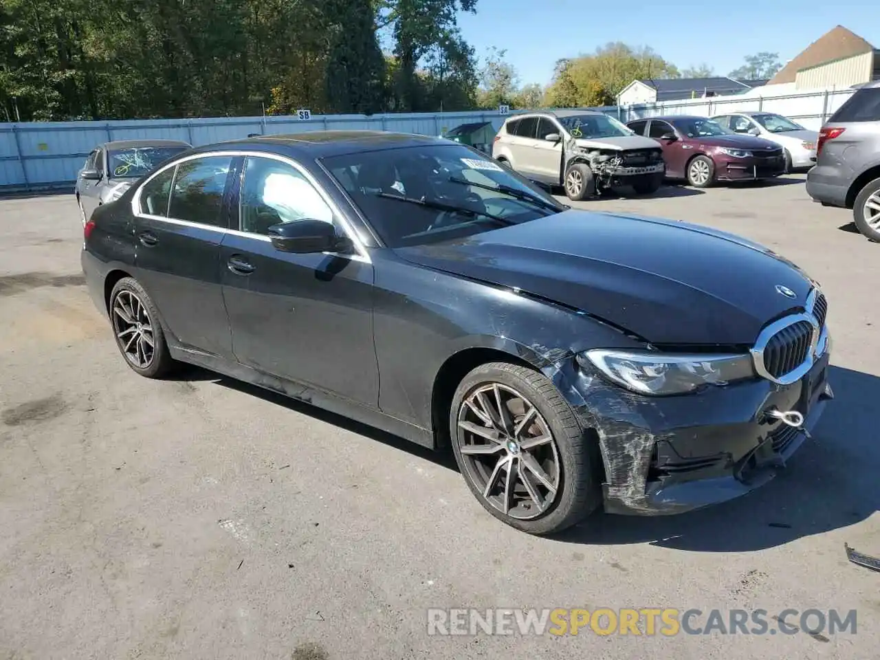 4 Photograph of a damaged car WBA5R7C54KAJ86678 BMW 3 SERIES 2019