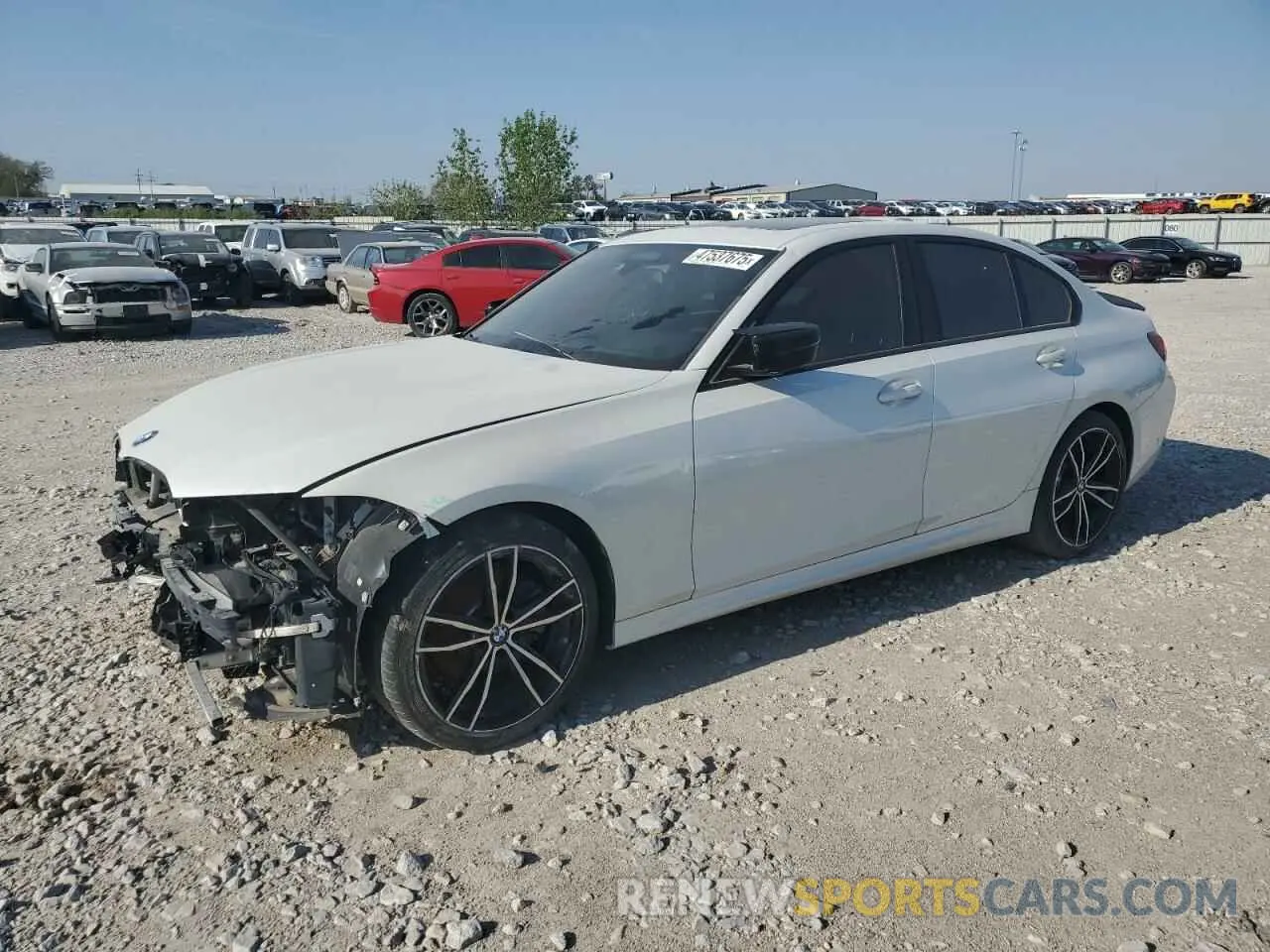 1 Photograph of a damaged car WBA5R7C54KFH25192 BMW 3 SERIES 2019