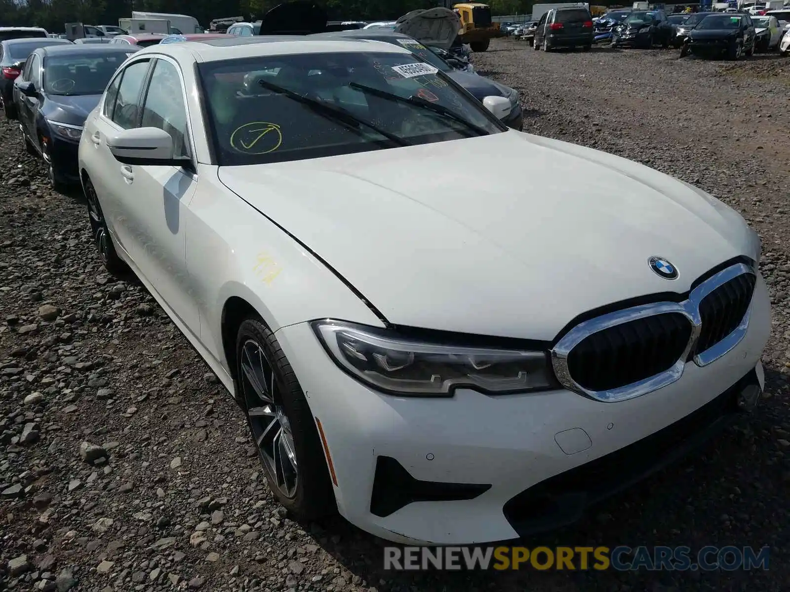 1 Photograph of a damaged car WBA5R7C55KAJ79416 BMW 3 SERIES 2019