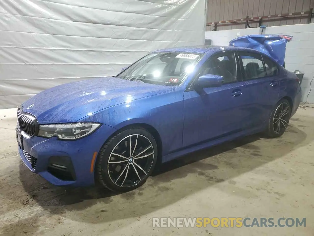 1 Photograph of a damaged car WBA5R7C56KAJ78968 BMW 3 SERIES 2019