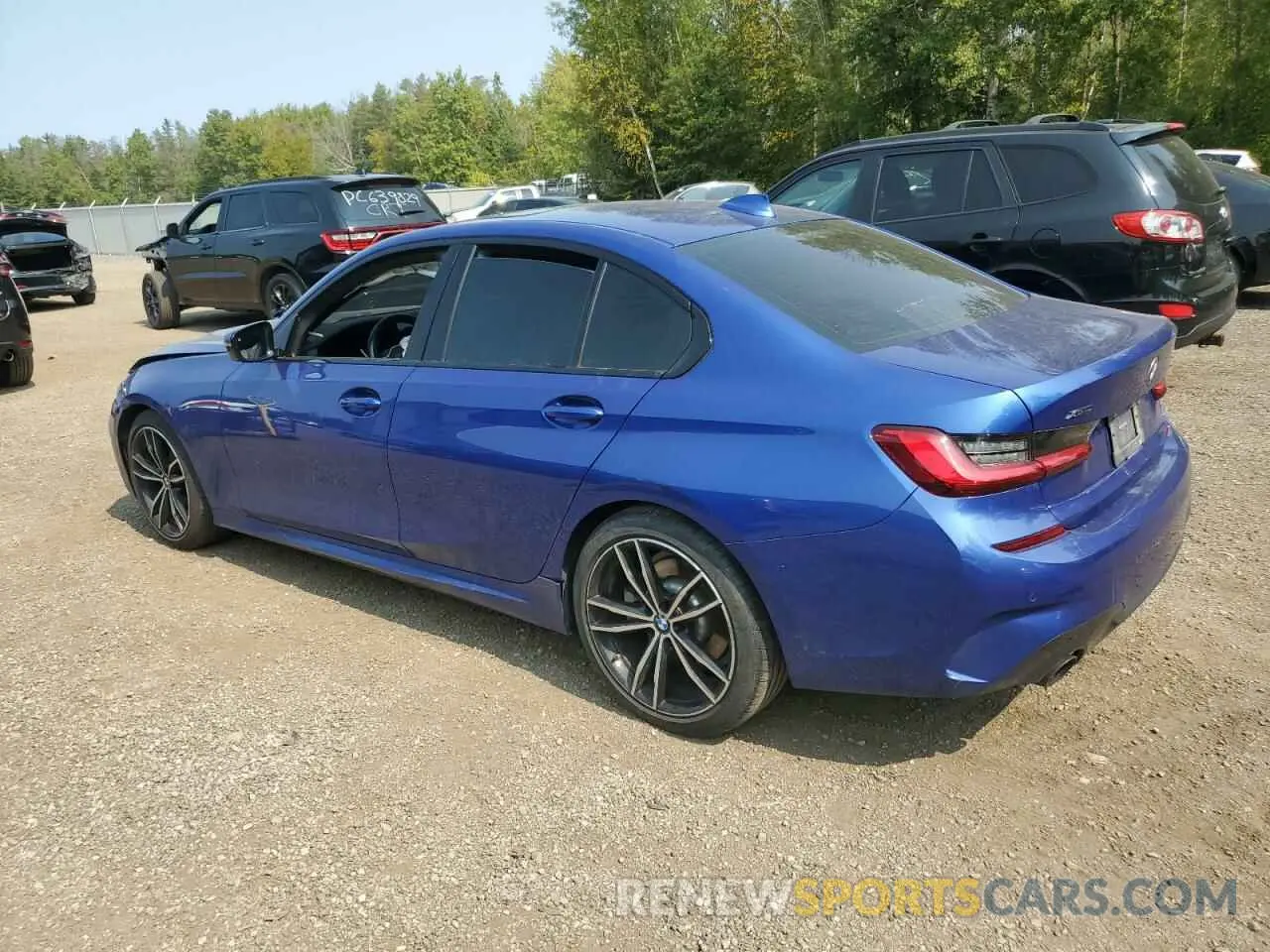2 Photograph of a damaged car WBA5R7C56KAJ79344 BMW 3 SERIES 2019