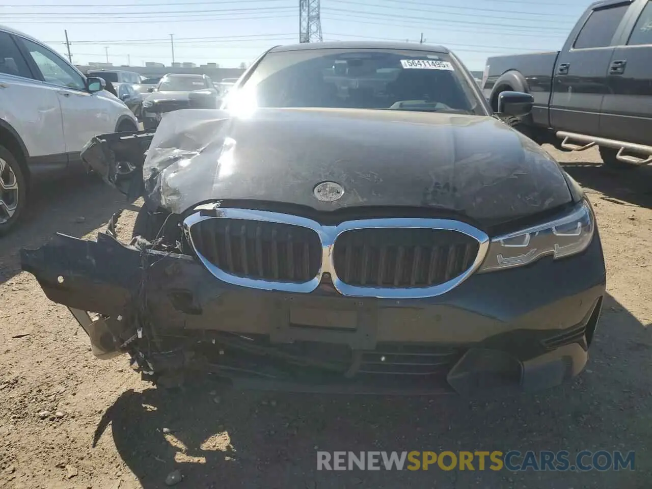 5 Photograph of a damaged car WBA5R7C56KAJ79537 BMW 3 SERIES 2019