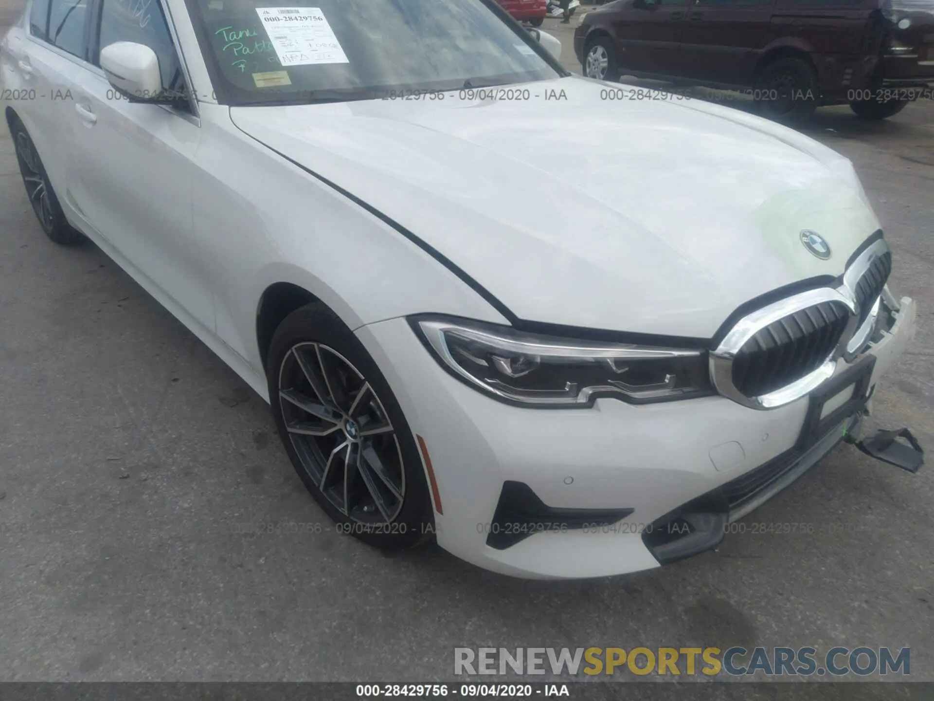 6 Photograph of a damaged car WBA5R7C56KAJ79554 BMW 3 SERIES 2019