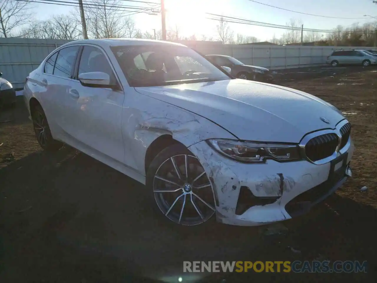 1 Photograph of a damaged car WBA5R7C56KAJ80414 BMW 3 SERIES 2019