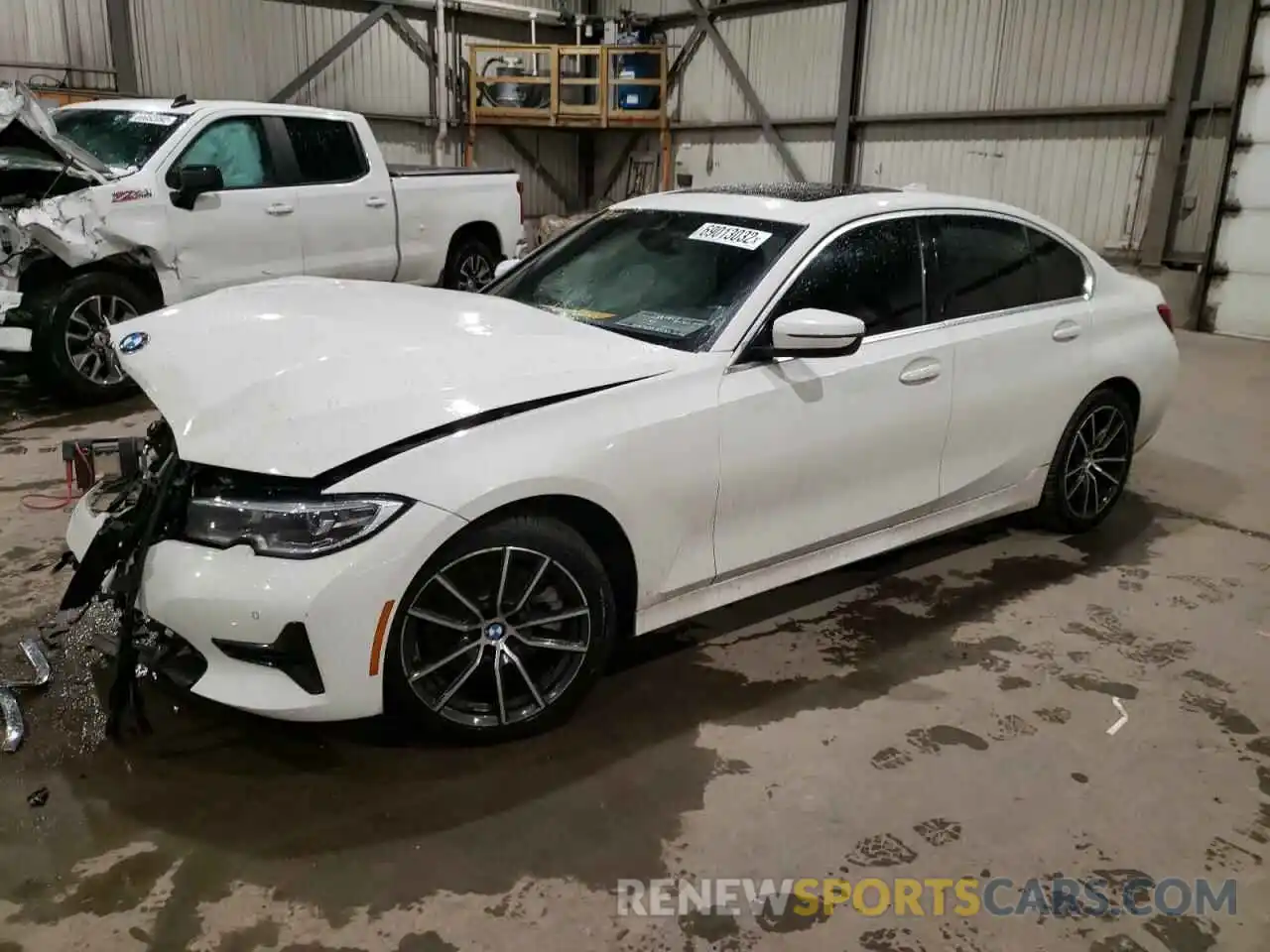 1 Photograph of a damaged car WBA5R7C56KAJ84821 BMW 3 SERIES 2019