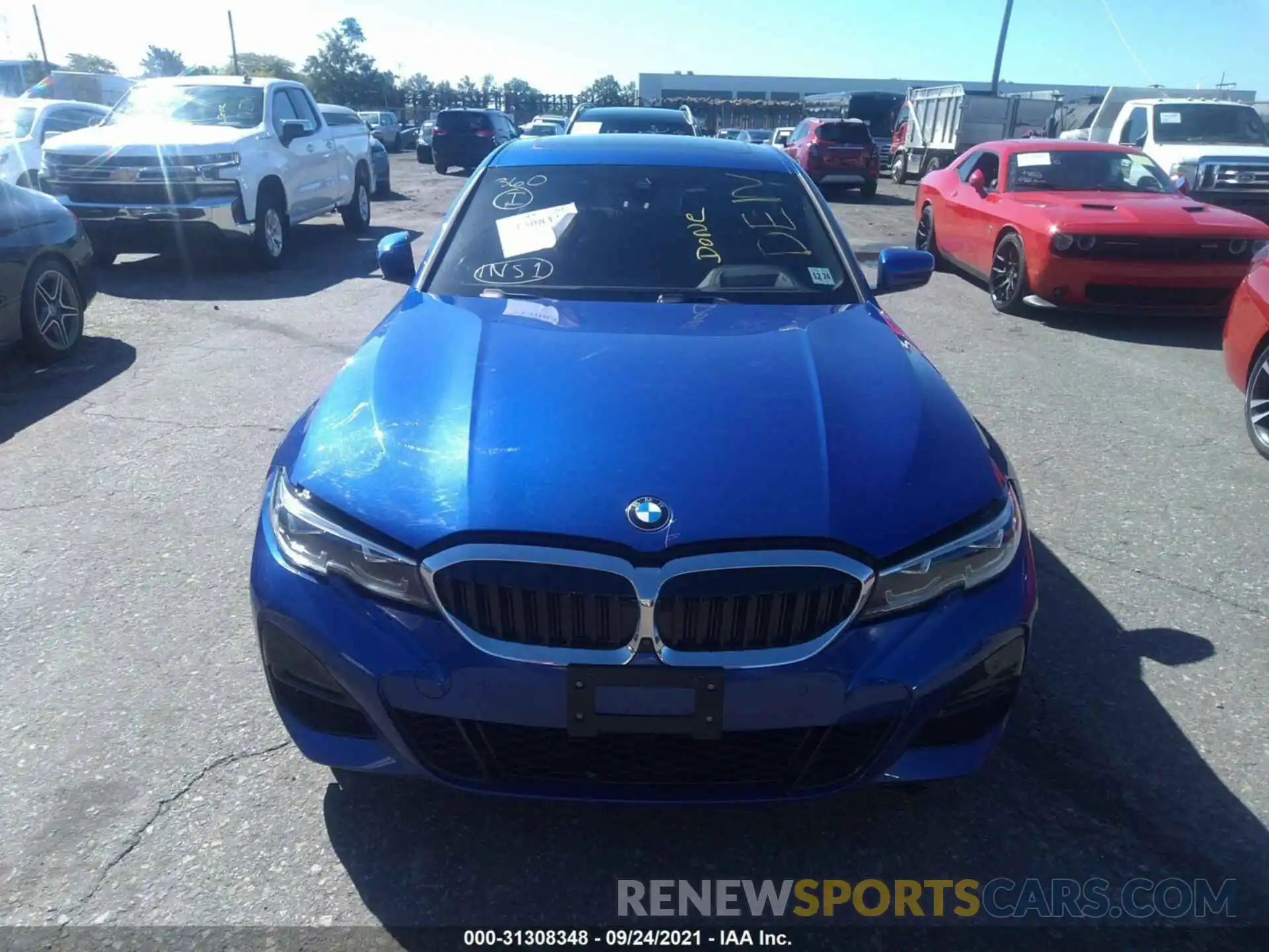 6 Photograph of a damaged car WBA5R7C57KAE82720 BMW 3 SERIES 2019