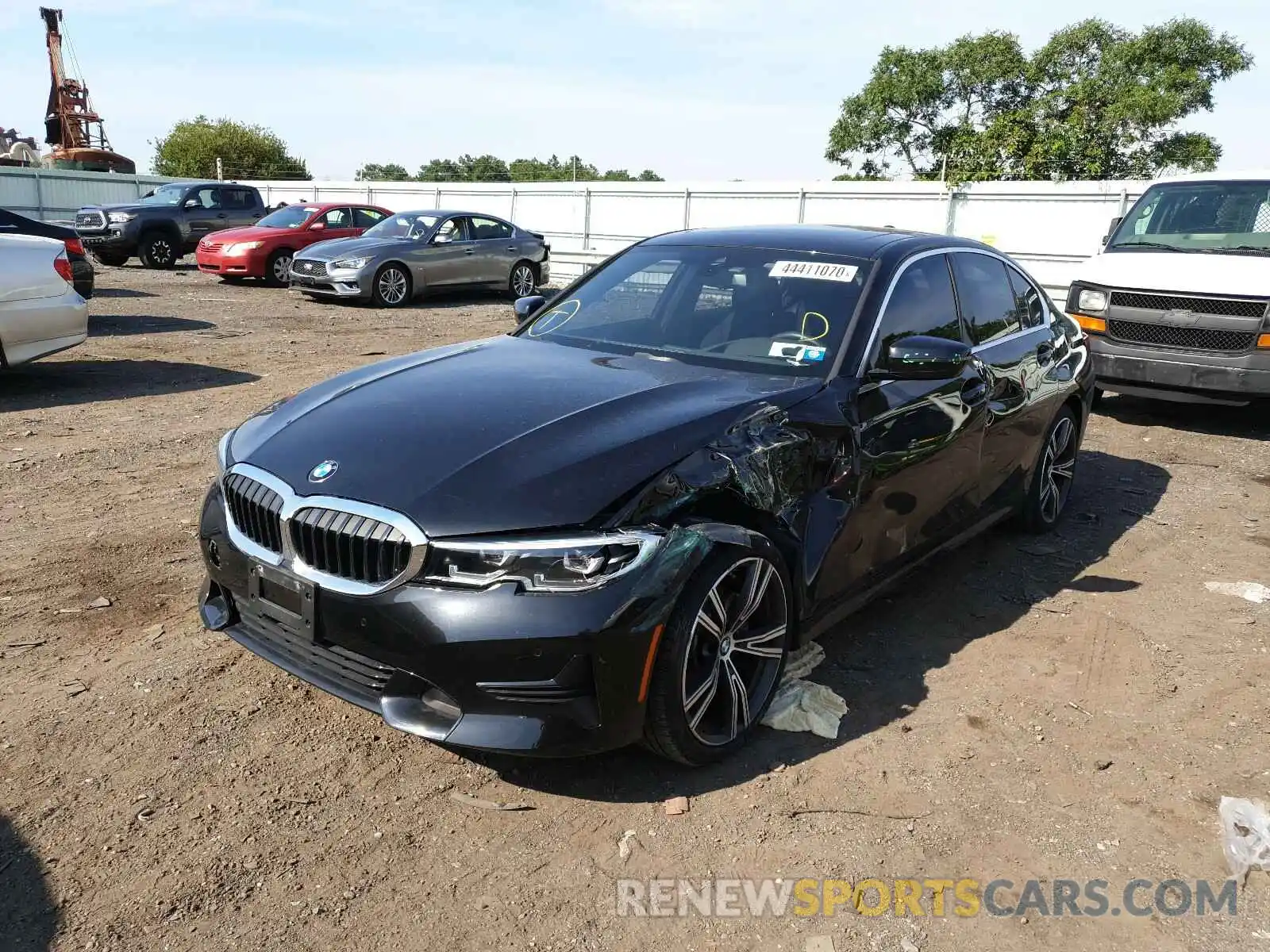 2 Photograph of a damaged car WBA5R7C57KAJ79577 BMW 3 SERIES 2019