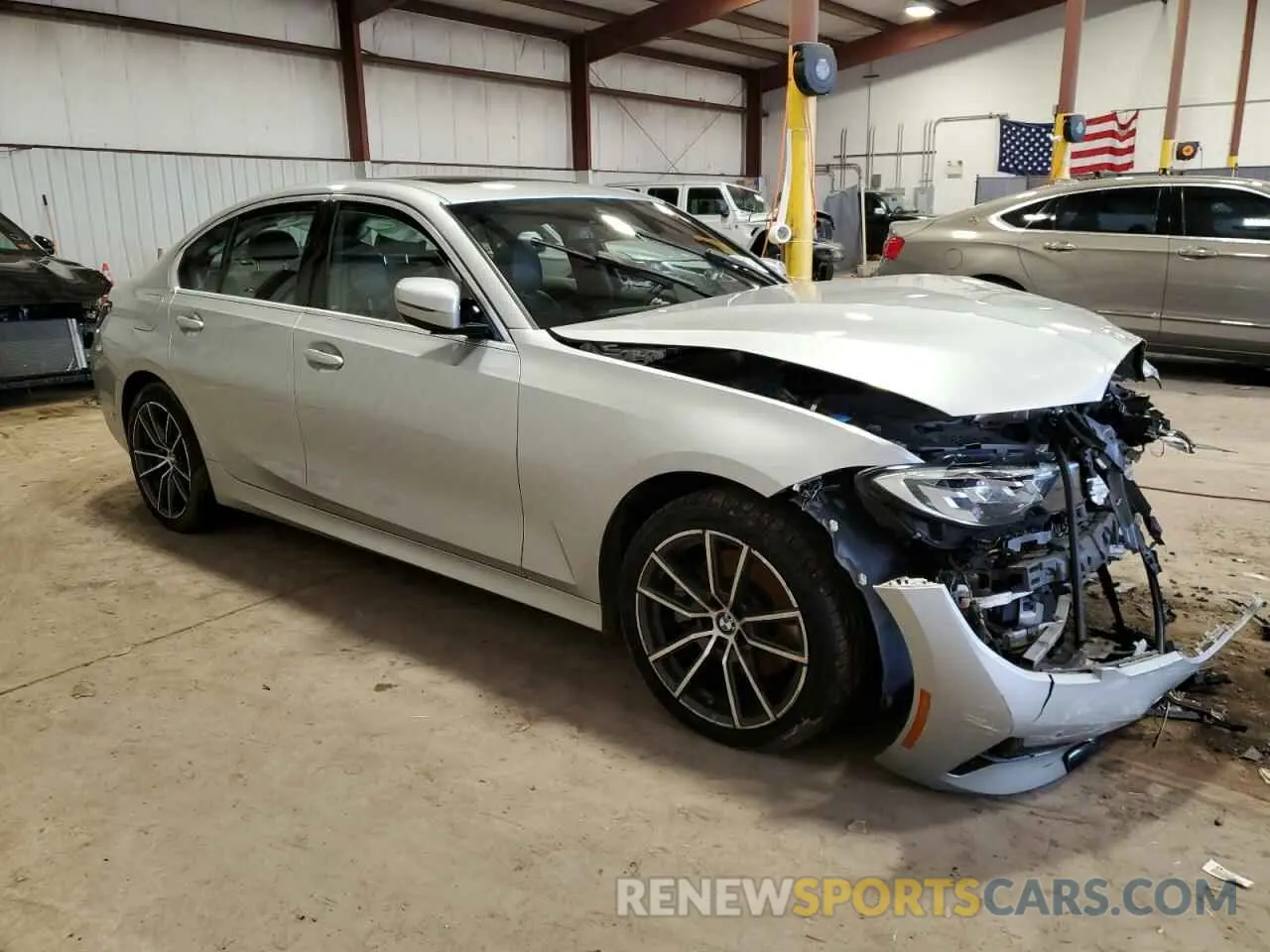 4 Photograph of a damaged car WBA5R7C57KAJ87534 BMW 3 SERIES 2019