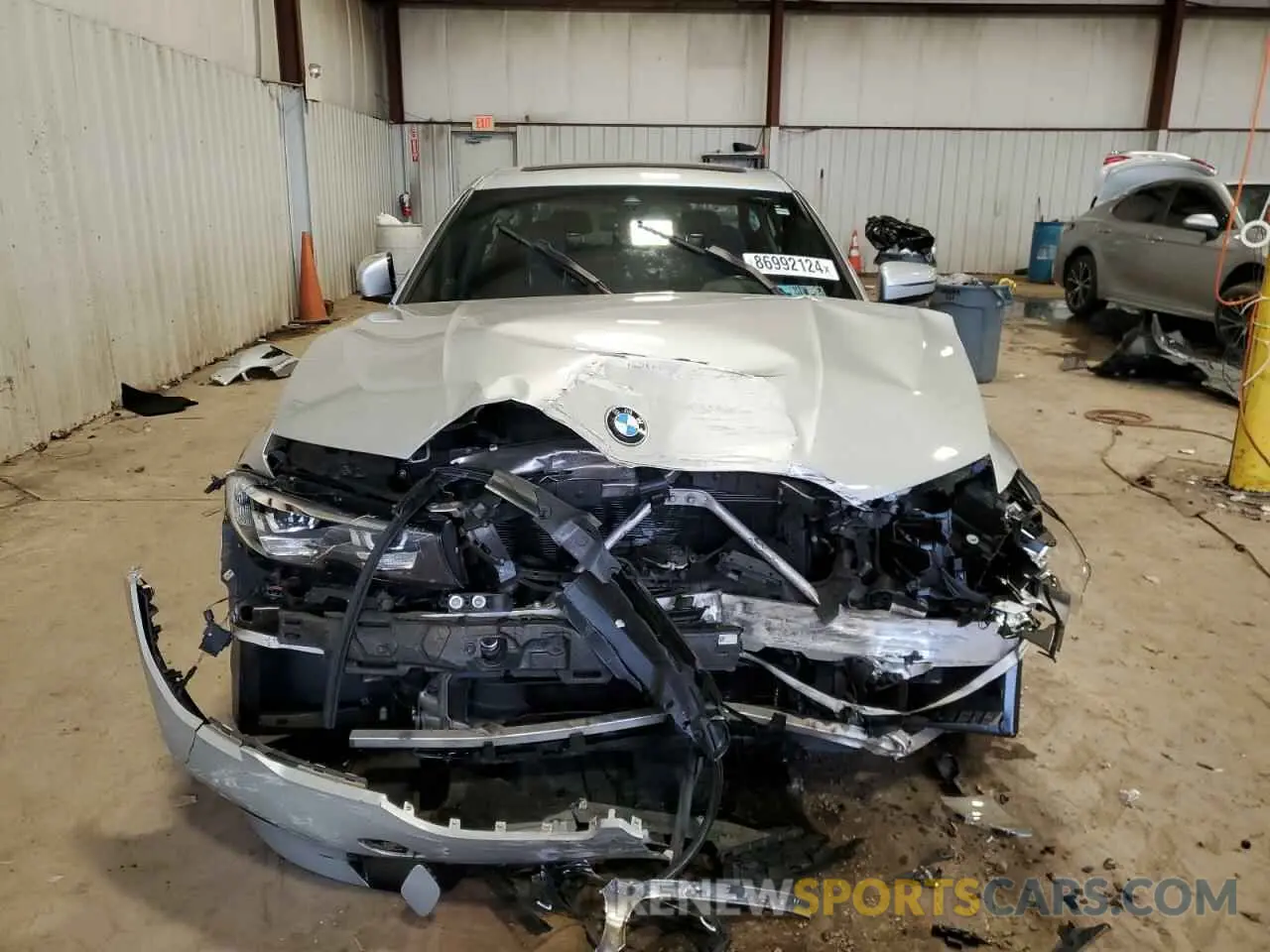 5 Photograph of a damaged car WBA5R7C57KAJ87534 BMW 3 SERIES 2019