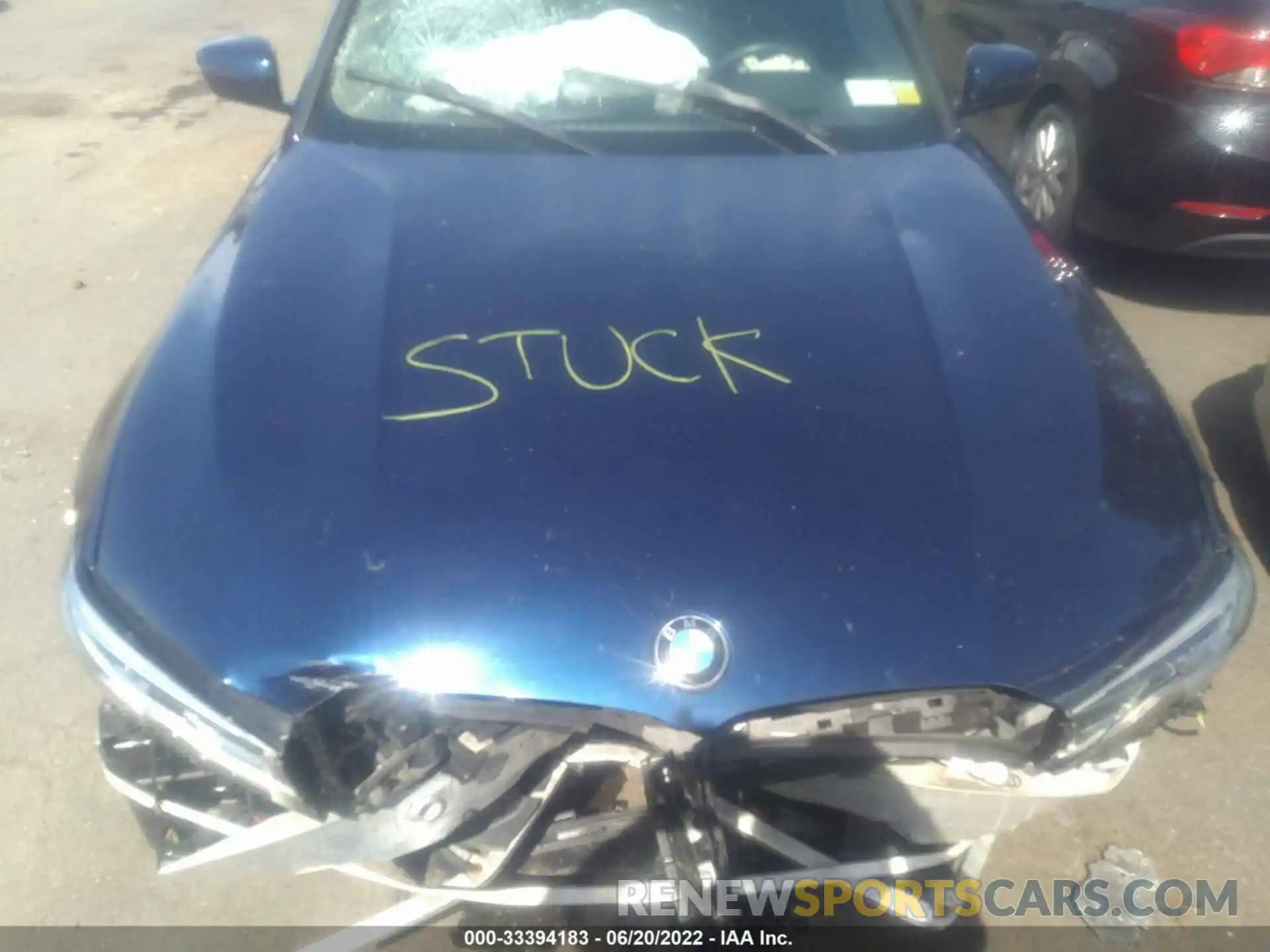 10 Photograph of a damaged car WBA5R7C57KFH15241 BMW 3 SERIES 2019