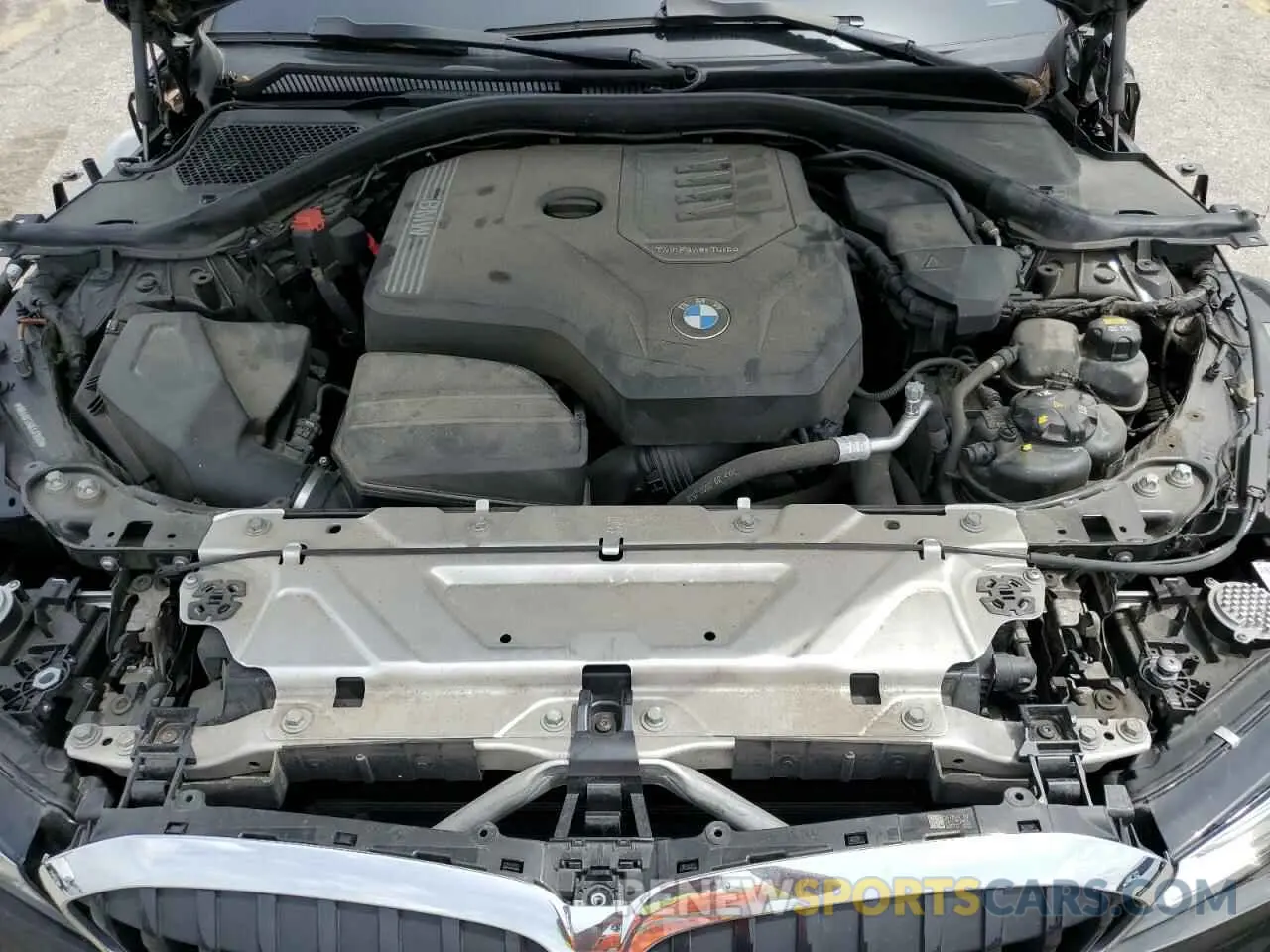 11 Photograph of a damaged car WBA5R7C58KAJ79569 BMW 3 SERIES 2019