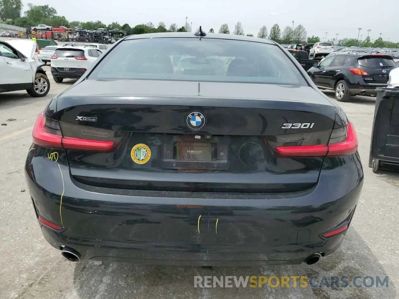 6 Photograph of a damaged car WBA5R7C58KAJ79569 BMW 3 SERIES 2019