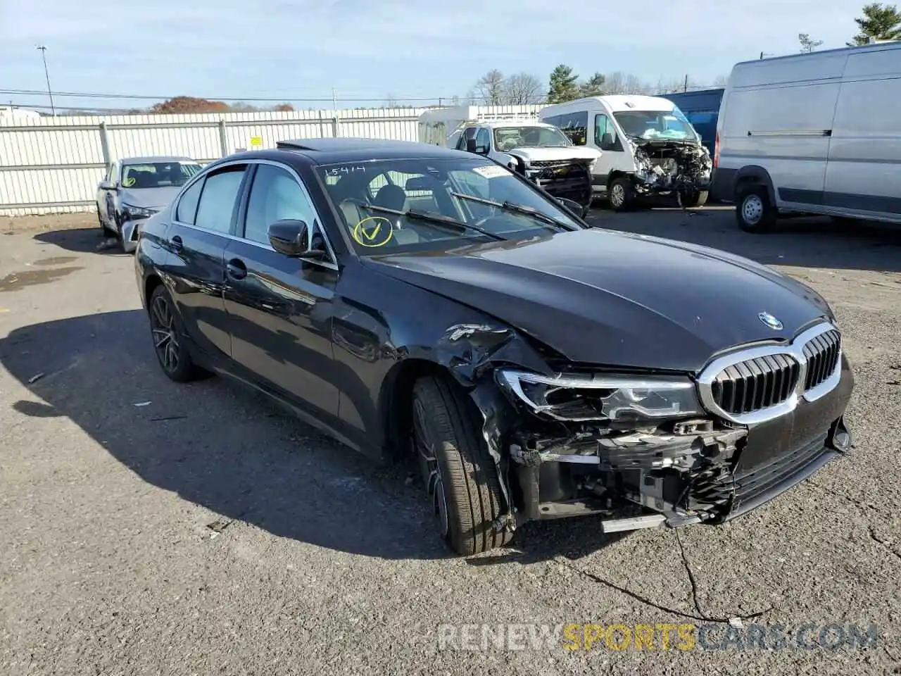 1 Photograph of a damaged car WBA5R7C58KFH28225 BMW 3 SERIES 2019