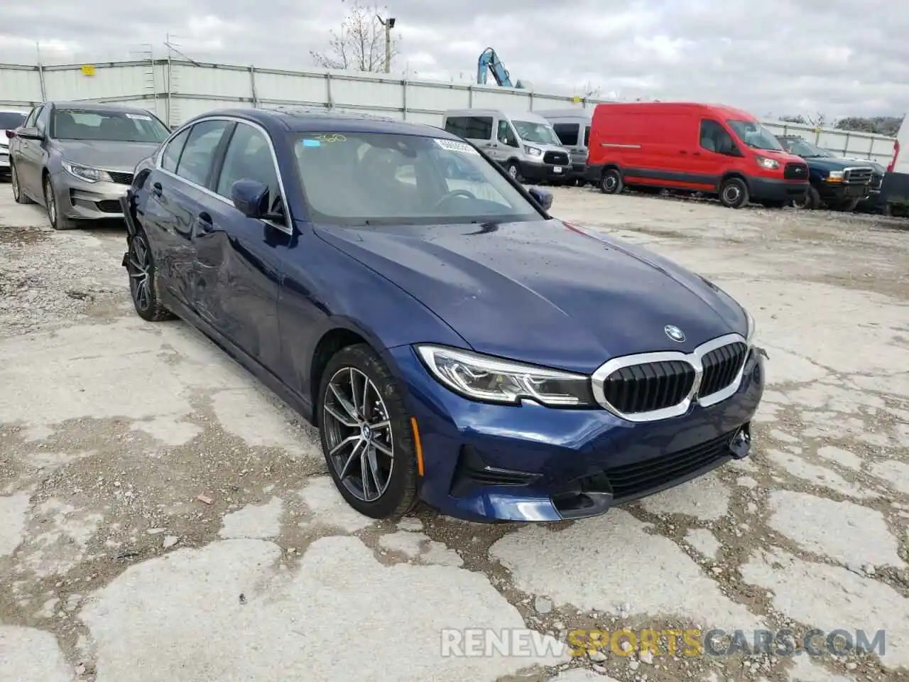 1 Photograph of a damaged car WBA5R7C59KAJ79872 BMW 3 SERIES 2019