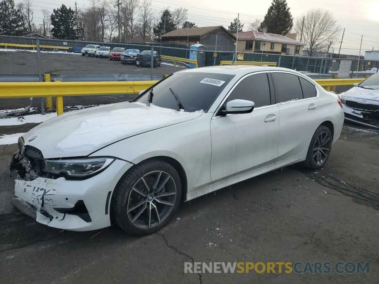 1 Photograph of a damaged car WBA5R7C59KAJ81119 BMW 3 SERIES 2019