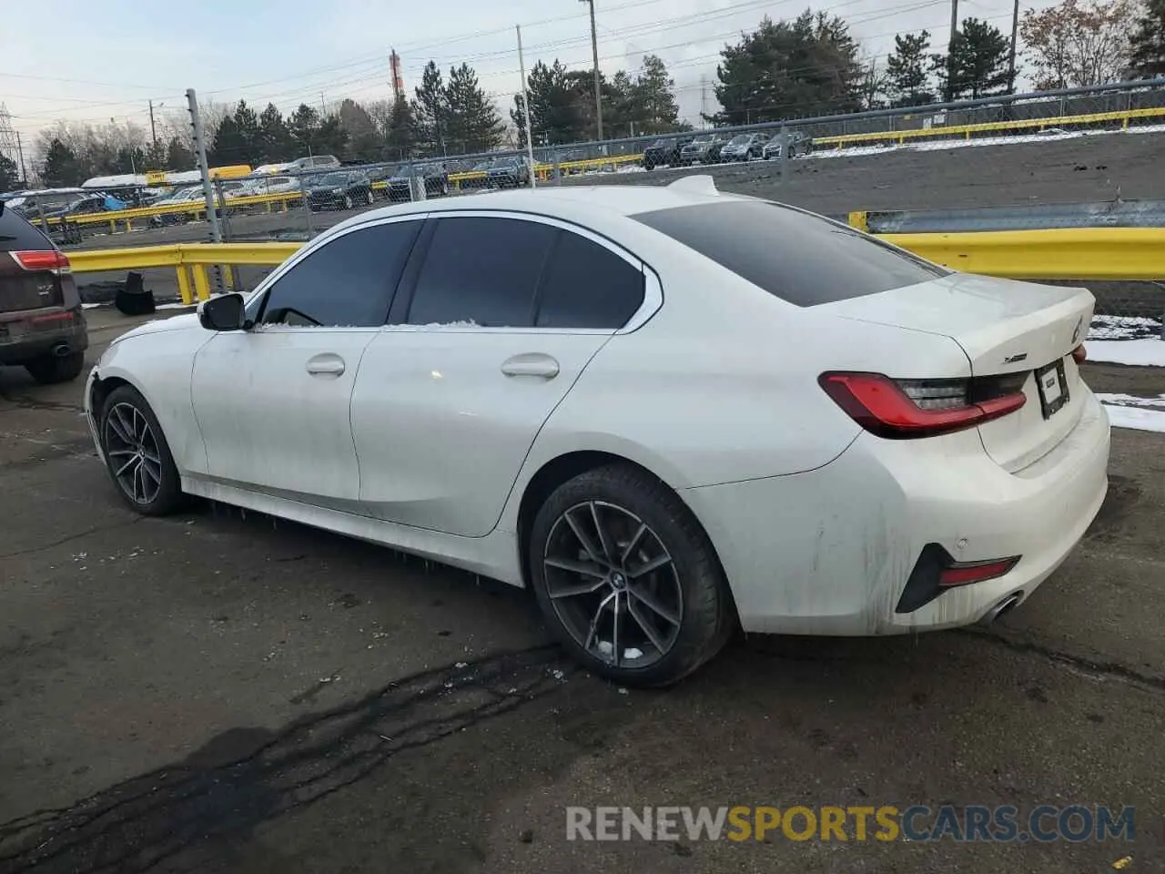 2 Photograph of a damaged car WBA5R7C59KAJ81119 BMW 3 SERIES 2019
