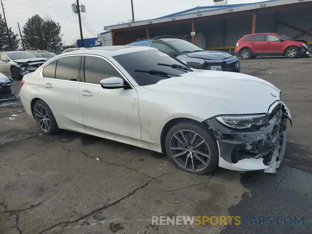 4 Photograph of a damaged car WBA5R7C59KAJ81119 BMW 3 SERIES 2019