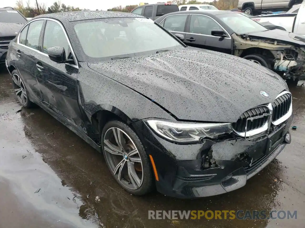 1 Photograph of a damaged car WBA5R7C59KAJ85266 BMW 3 SERIES 2019