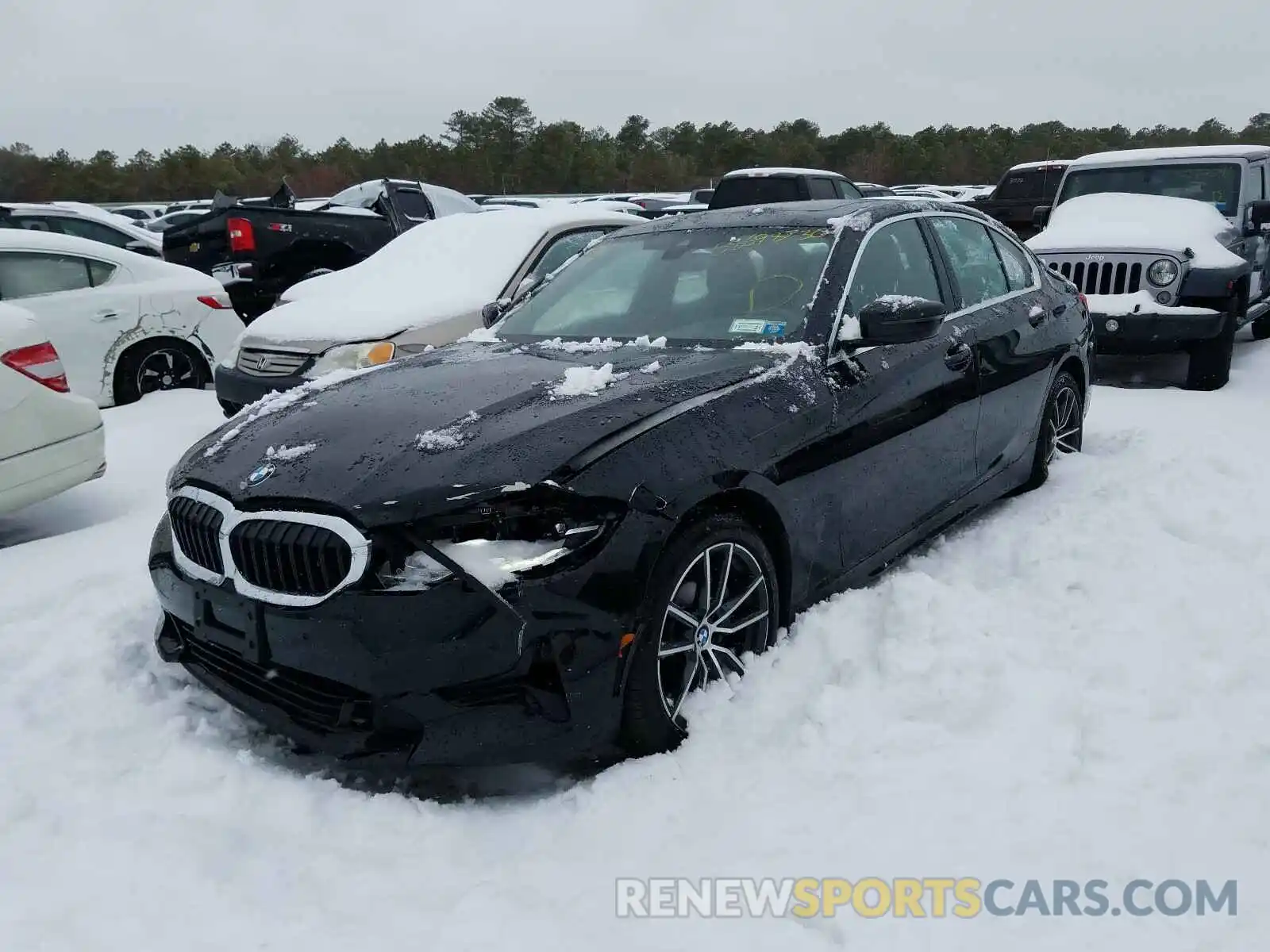 2 Photograph of a damaged car WBA5R7C59KAJ87146 BMW 3 SERIES 2019