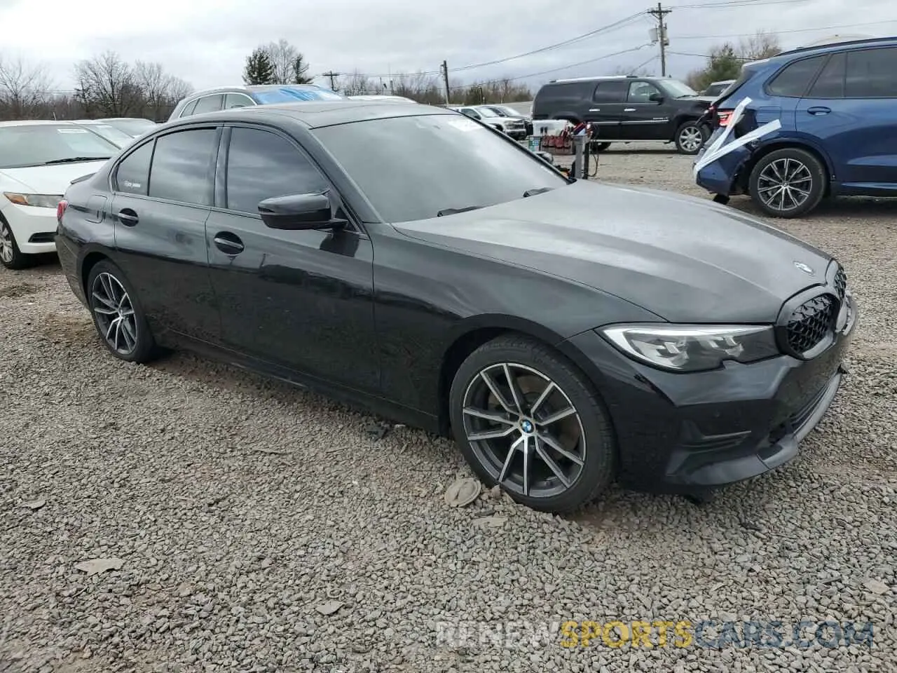 4 Photograph of a damaged car WBA5R7C59KFH30291 BMW 3 SERIES 2019