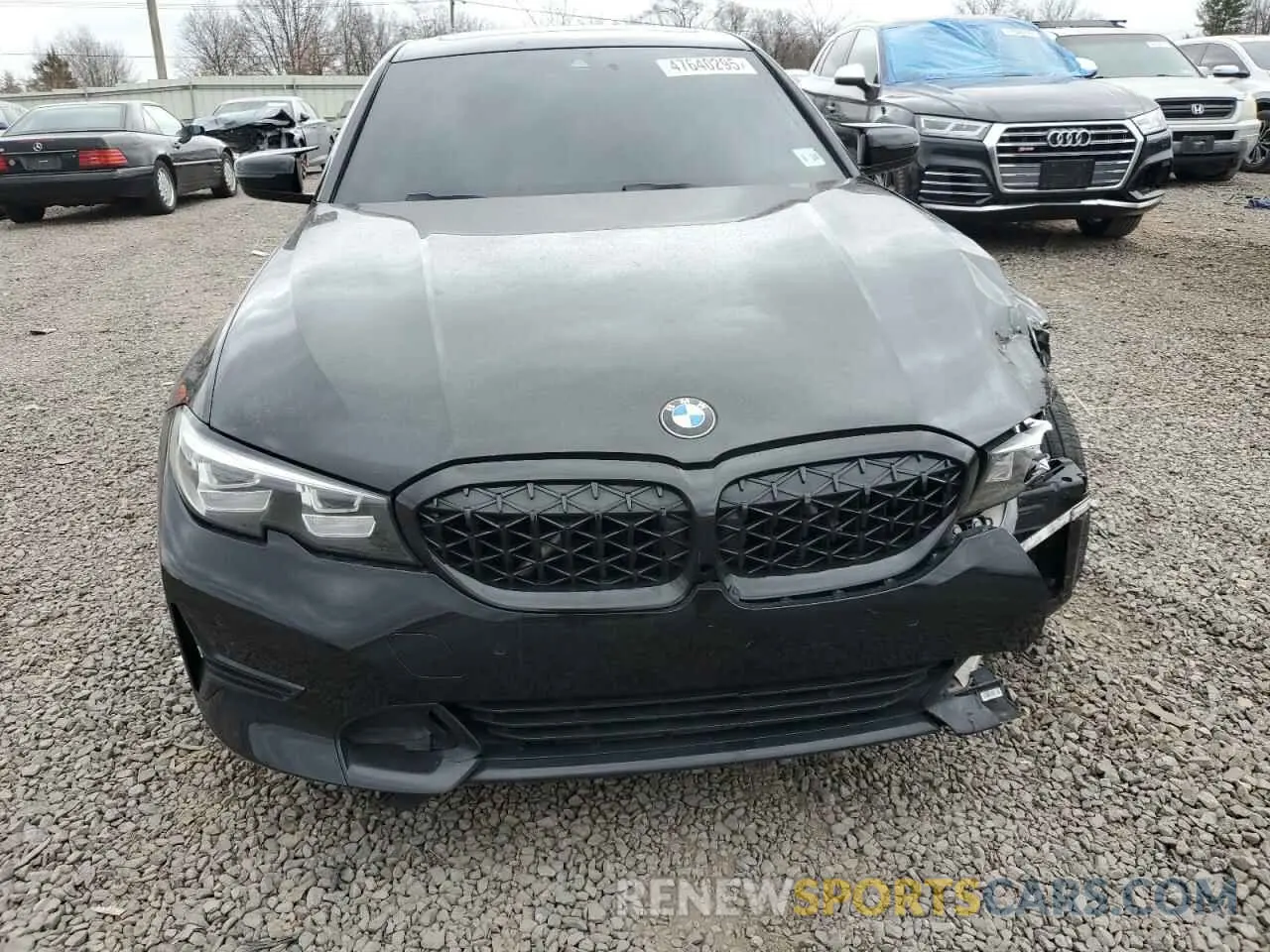 5 Photograph of a damaged car WBA5R7C59KFH30291 BMW 3 SERIES 2019