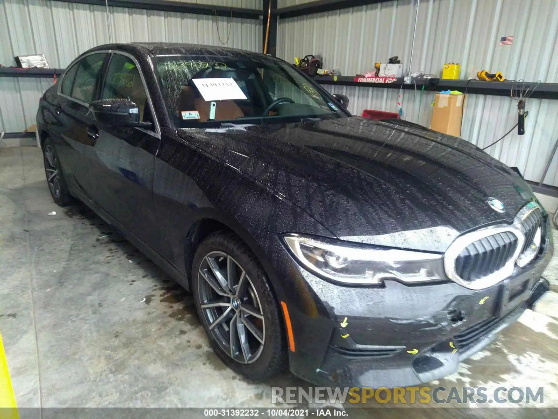 1 Photograph of a damaged car WBA5R7C5XKAJ81663 BMW 3 SERIES 2019