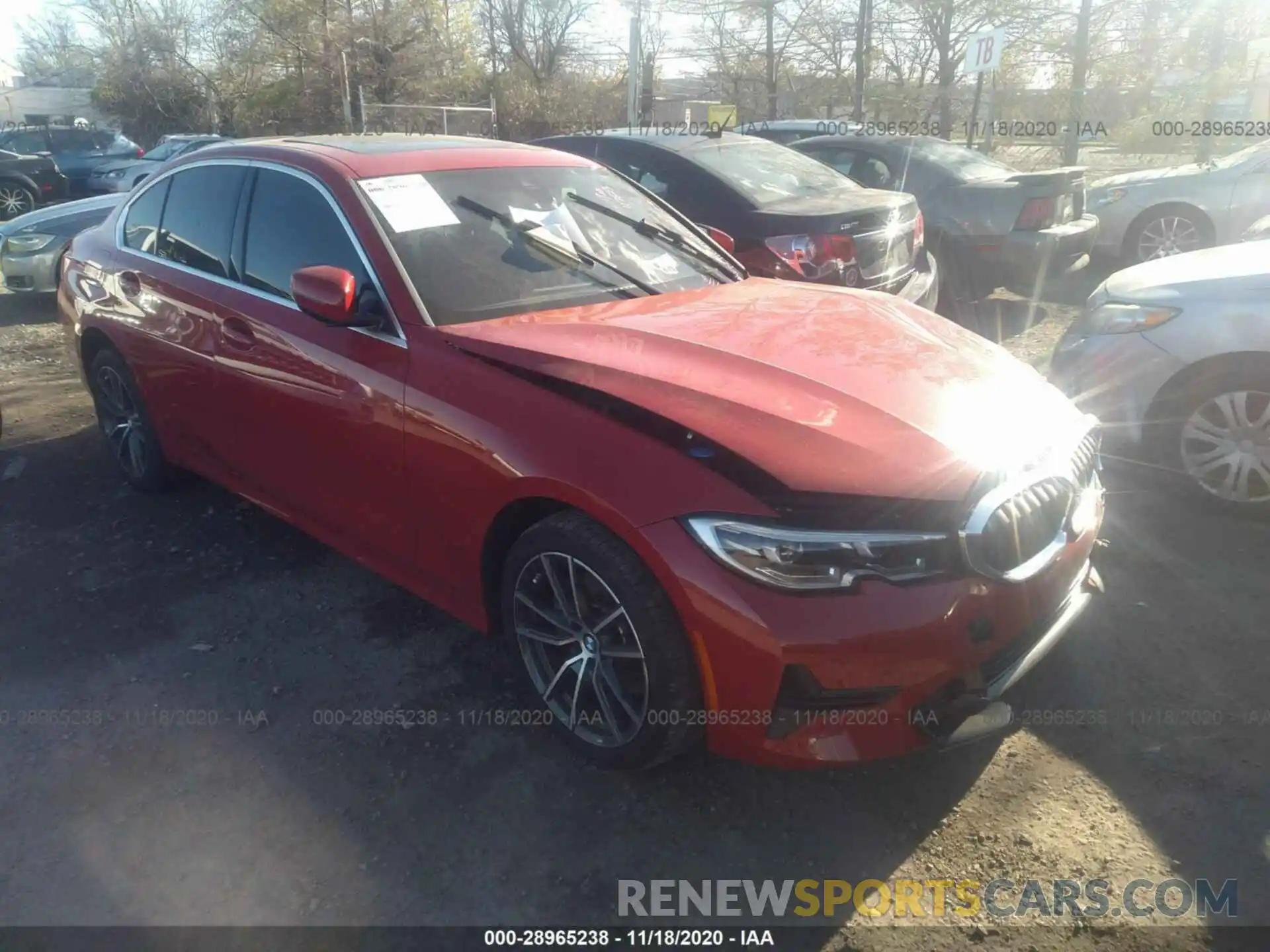 1 Photograph of a damaged car WBA5R7C5XKAJ82294 BMW 3 SERIES 2019