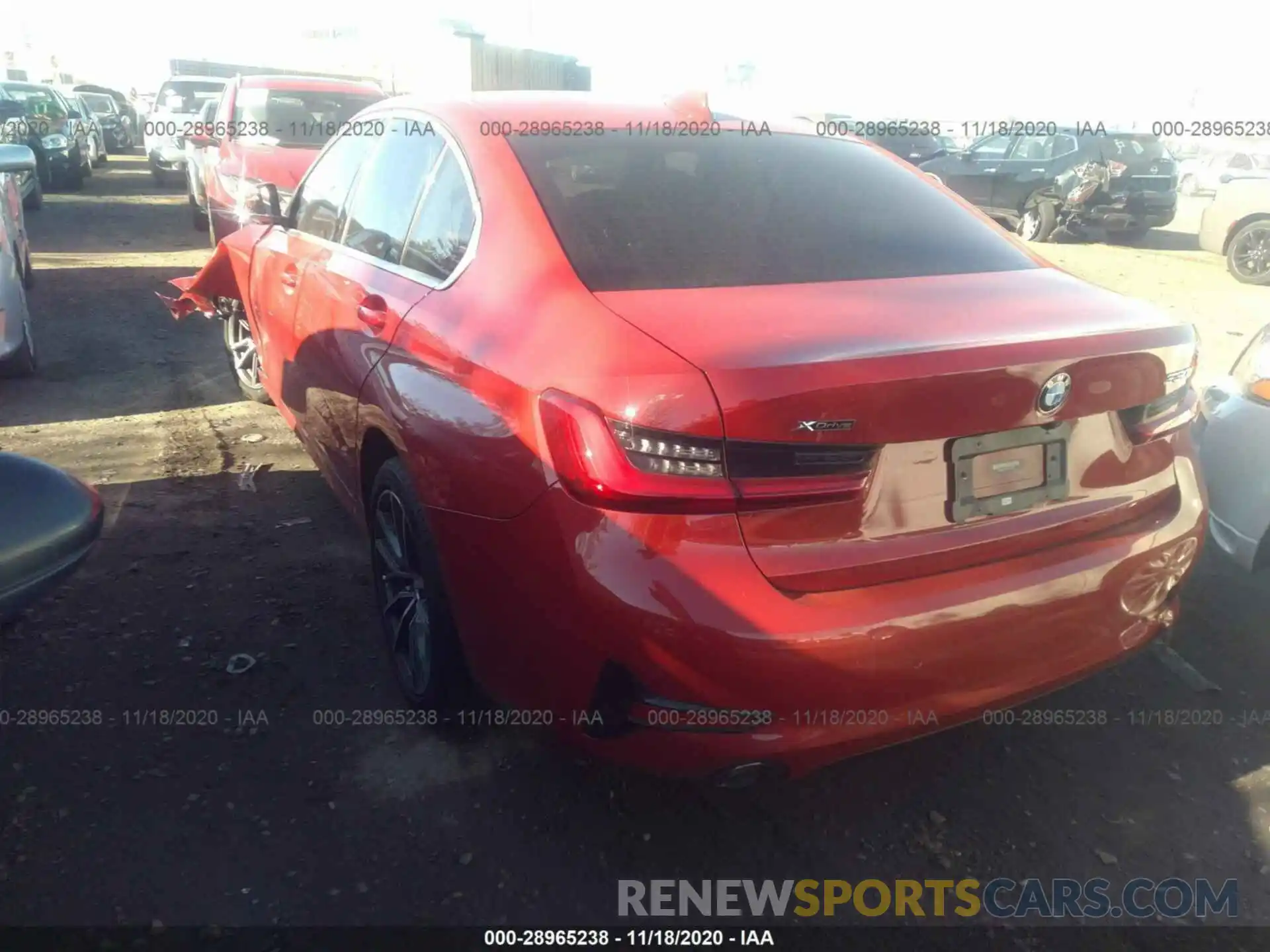 3 Photograph of a damaged car WBA5R7C5XKAJ82294 BMW 3 SERIES 2019