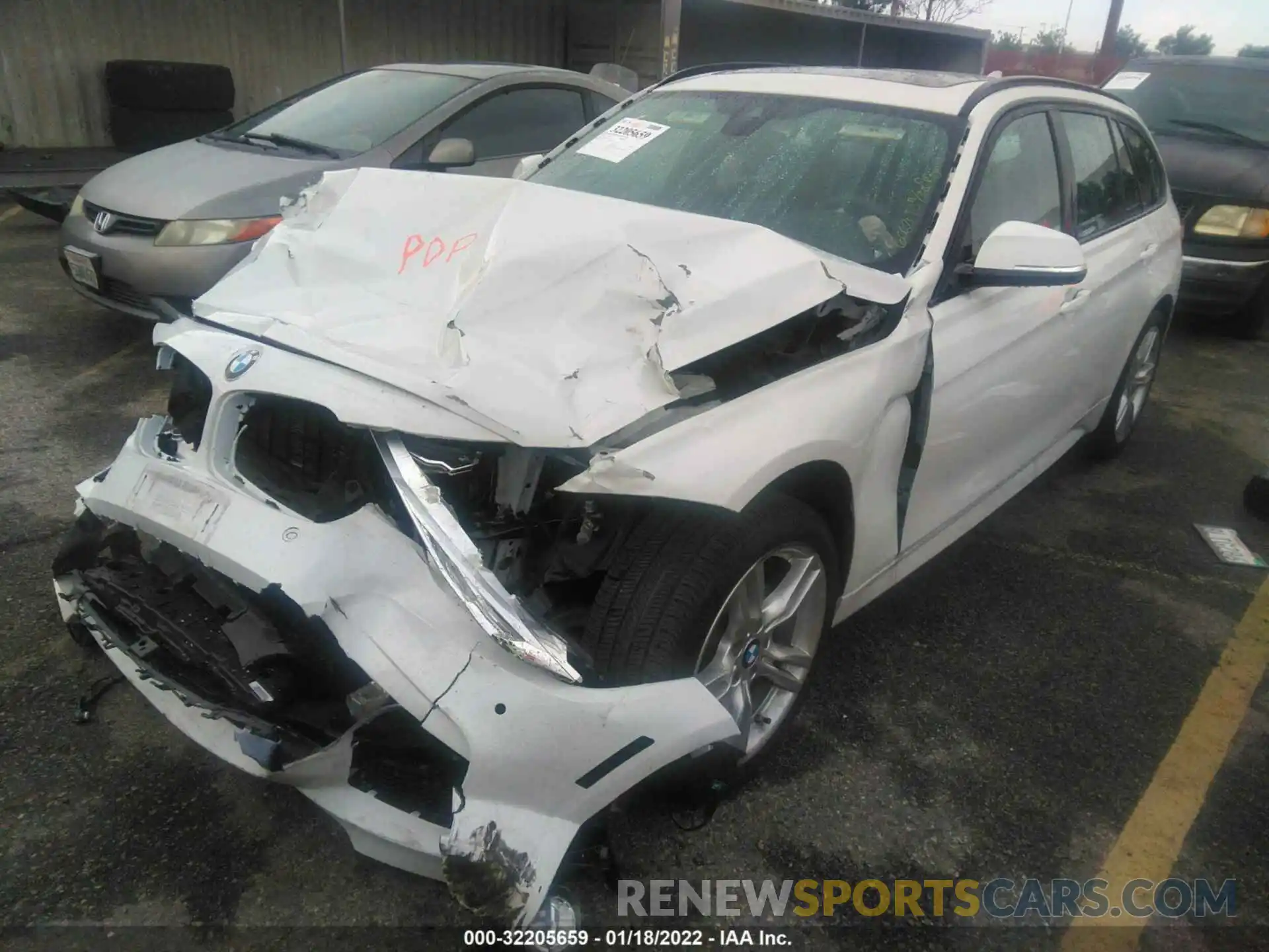 2 Photograph of a damaged car WBA8K3C52KA484429 BMW 3 SERIES 2019