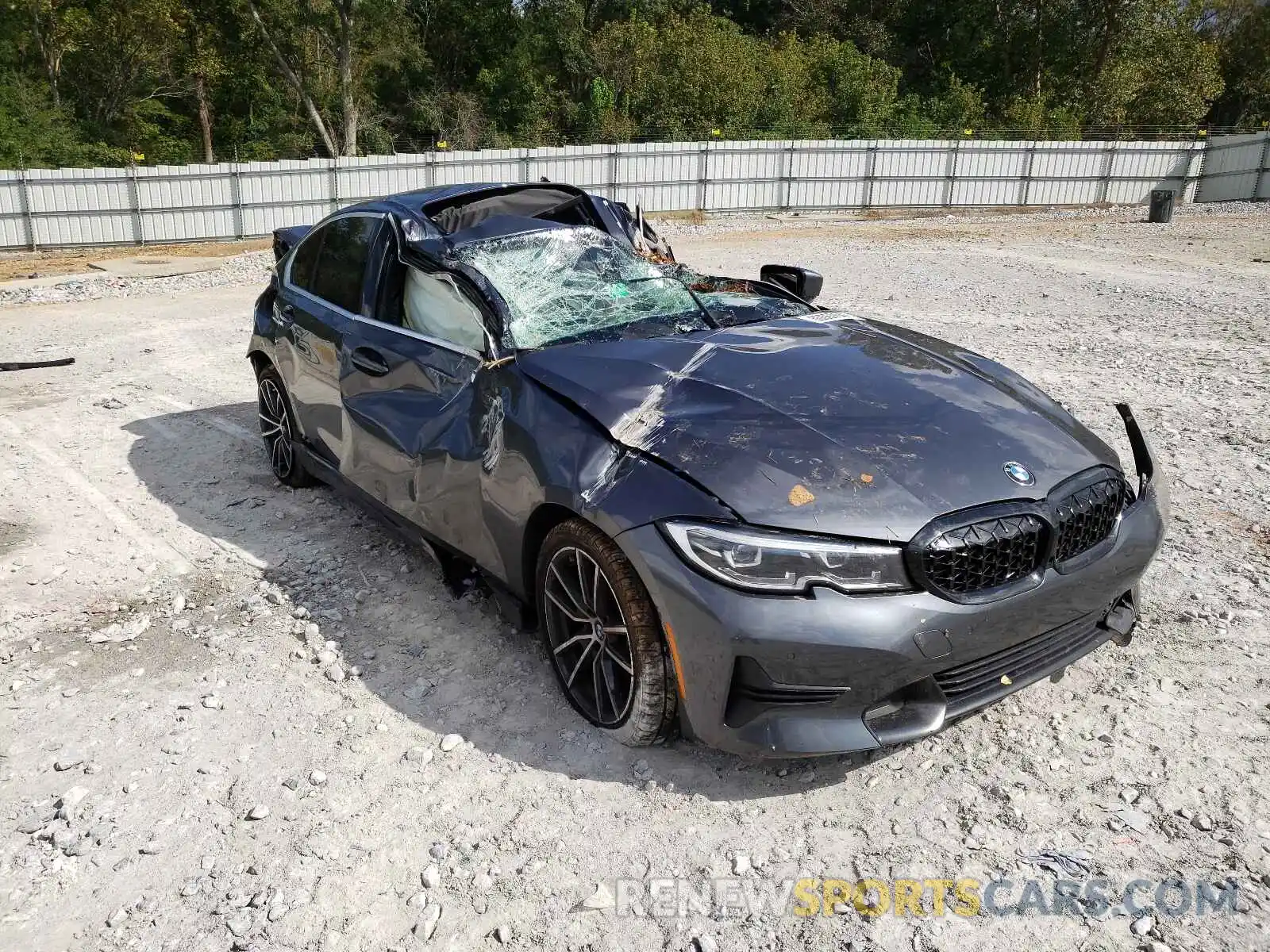 1 Photograph of a damaged car 3MW5R1J00L8B07265 BMW 3 SERIES 2020