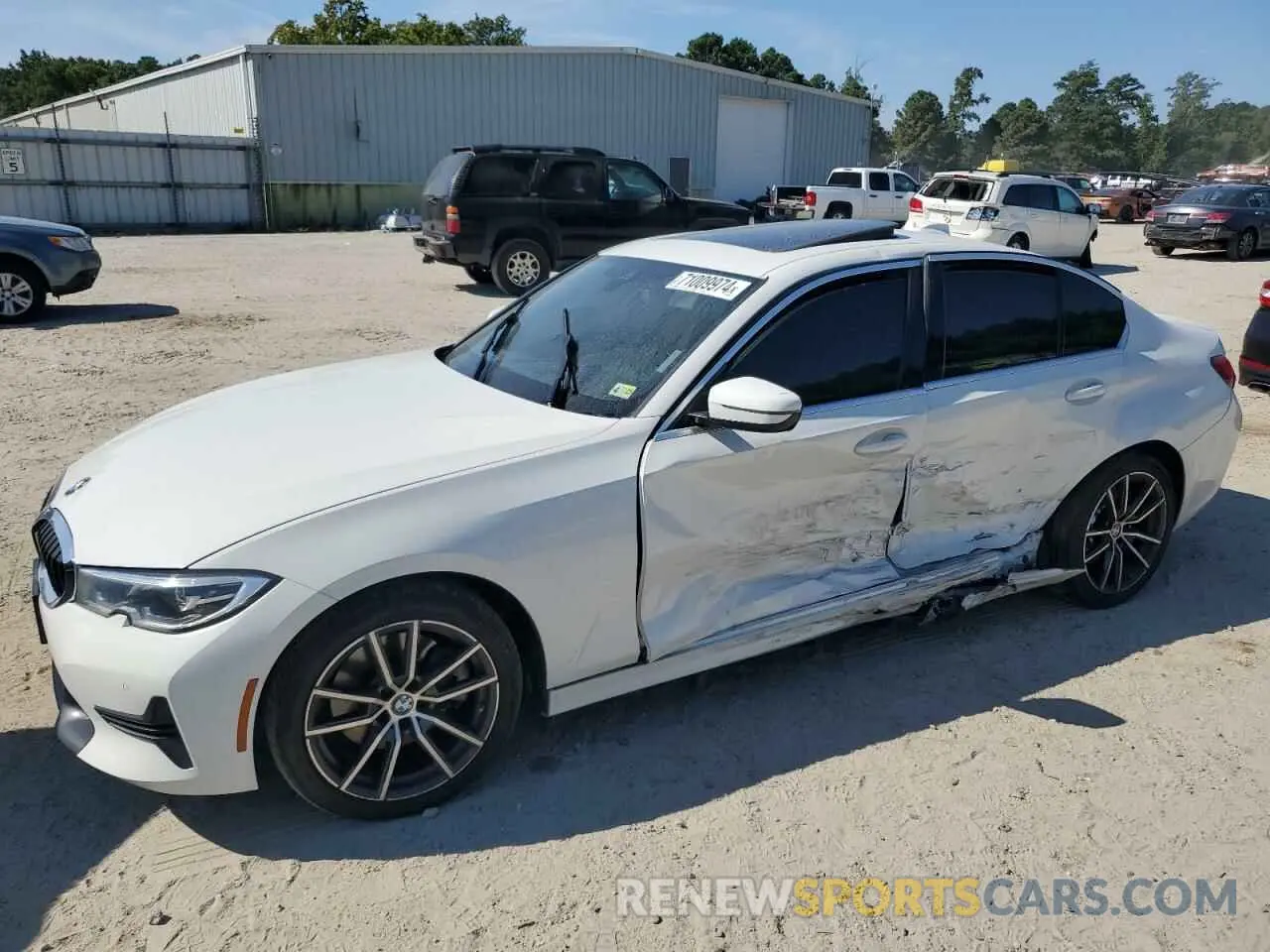 1 Photograph of a damaged car 3MW5R1J00L8B11560 BMW 3 SERIES 2020