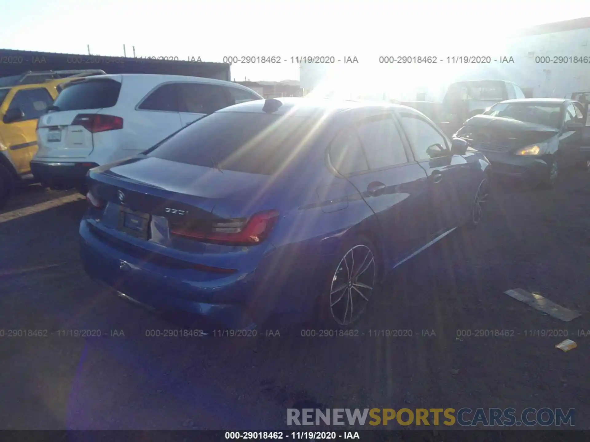 4 Photograph of a damaged car 3MW5R1J00L8B12952 BMW 3 SERIES 2020