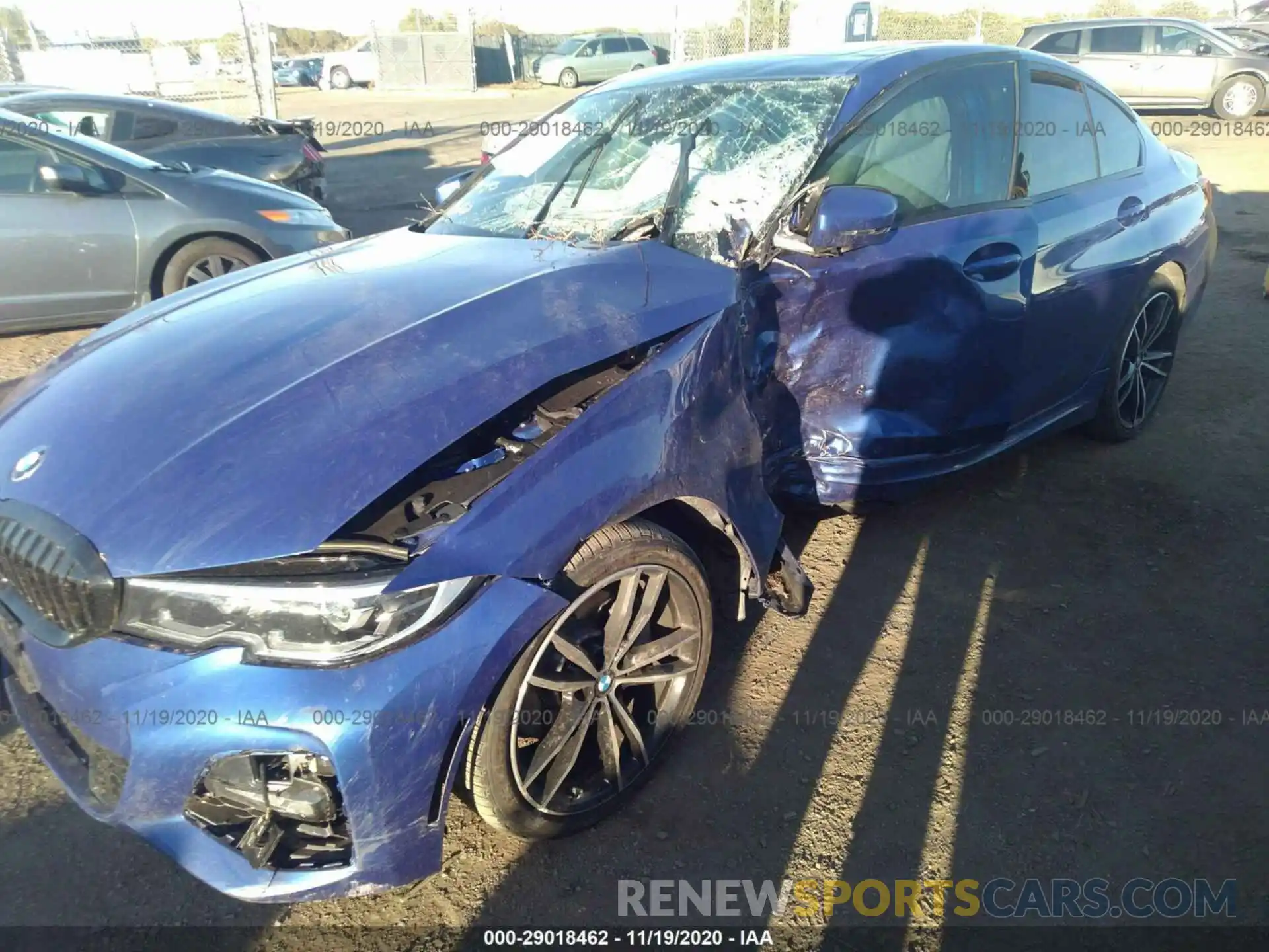 6 Photograph of a damaged car 3MW5R1J00L8B12952 BMW 3 SERIES 2020