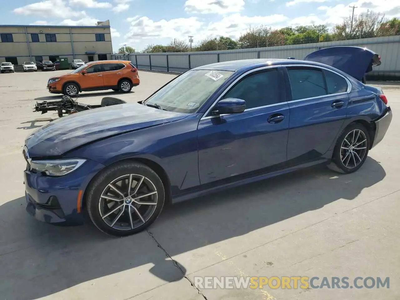 1 Photograph of a damaged car 3MW5R1J00L8B13504 BMW 3 SERIES 2020