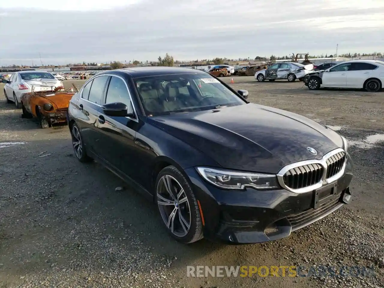 1 Photograph of a damaged car 3MW5R1J00L8B13566 BMW 3 SERIES 2020