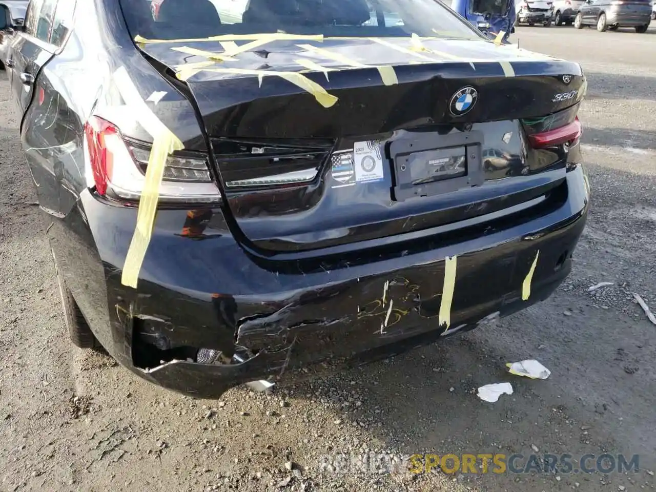 9 Photograph of a damaged car 3MW5R1J00L8B13566 BMW 3 SERIES 2020