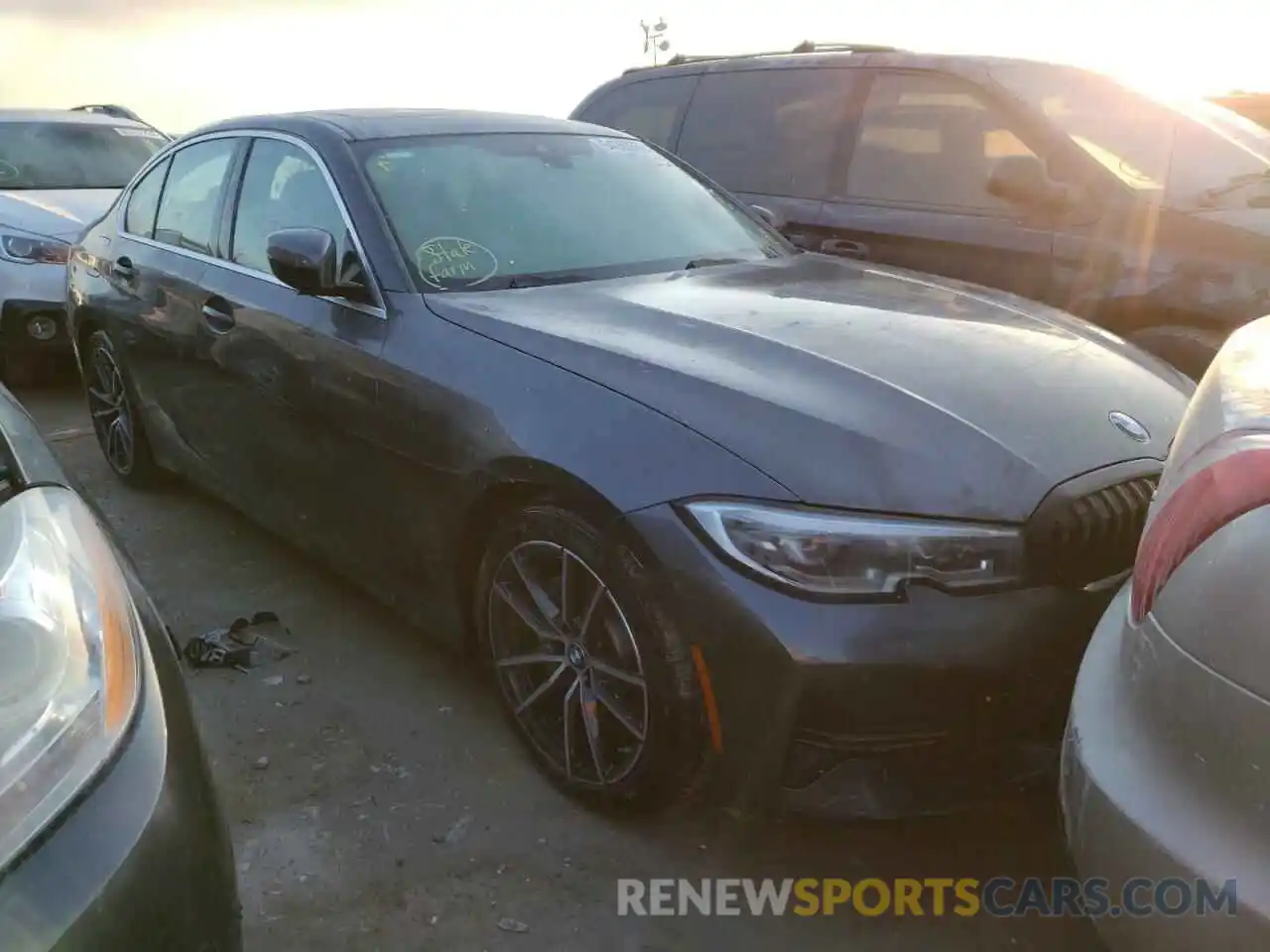 1 Photograph of a damaged car 3MW5R1J00L8B14703 BMW 3 SERIES 2020